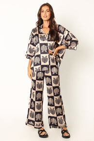 SETS @Oceania Pant Set - Black