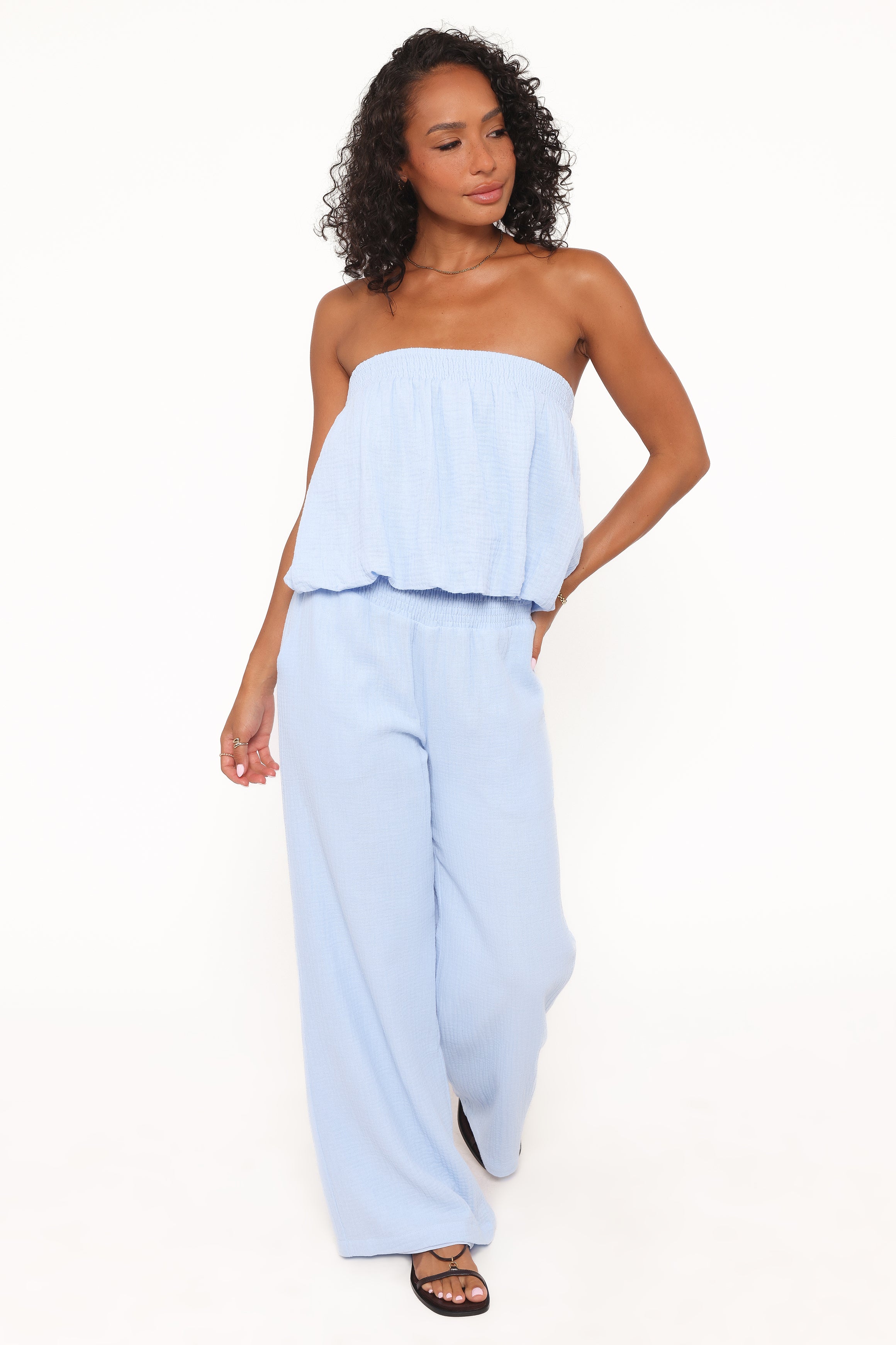 SETS Olivia Pant Set - Baby Blue