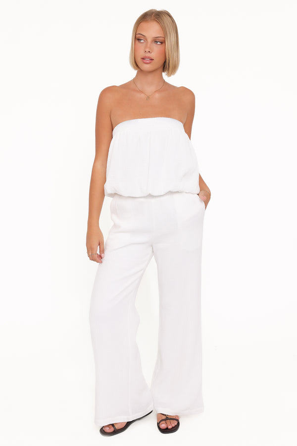 SETS Olivia Pant Set - White
