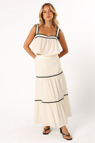 SETS @Otis Two Piece Set - Cream Black