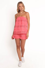 SETS Peata Playsuit - Coral