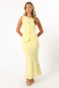 SETS @Peter Two Piece Set - Butter Yellow