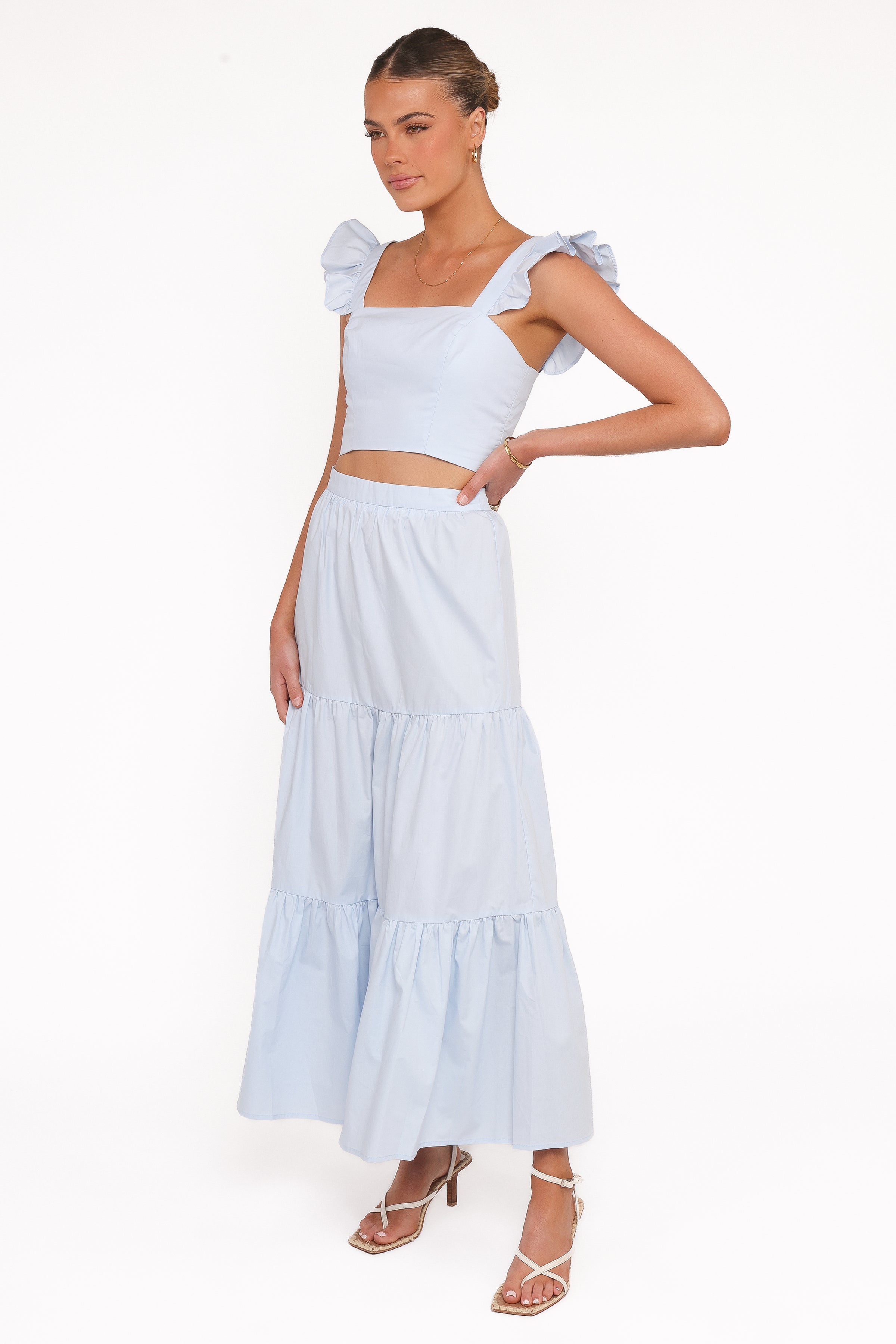 SETS Roxia Skirt Set - Pale Blue