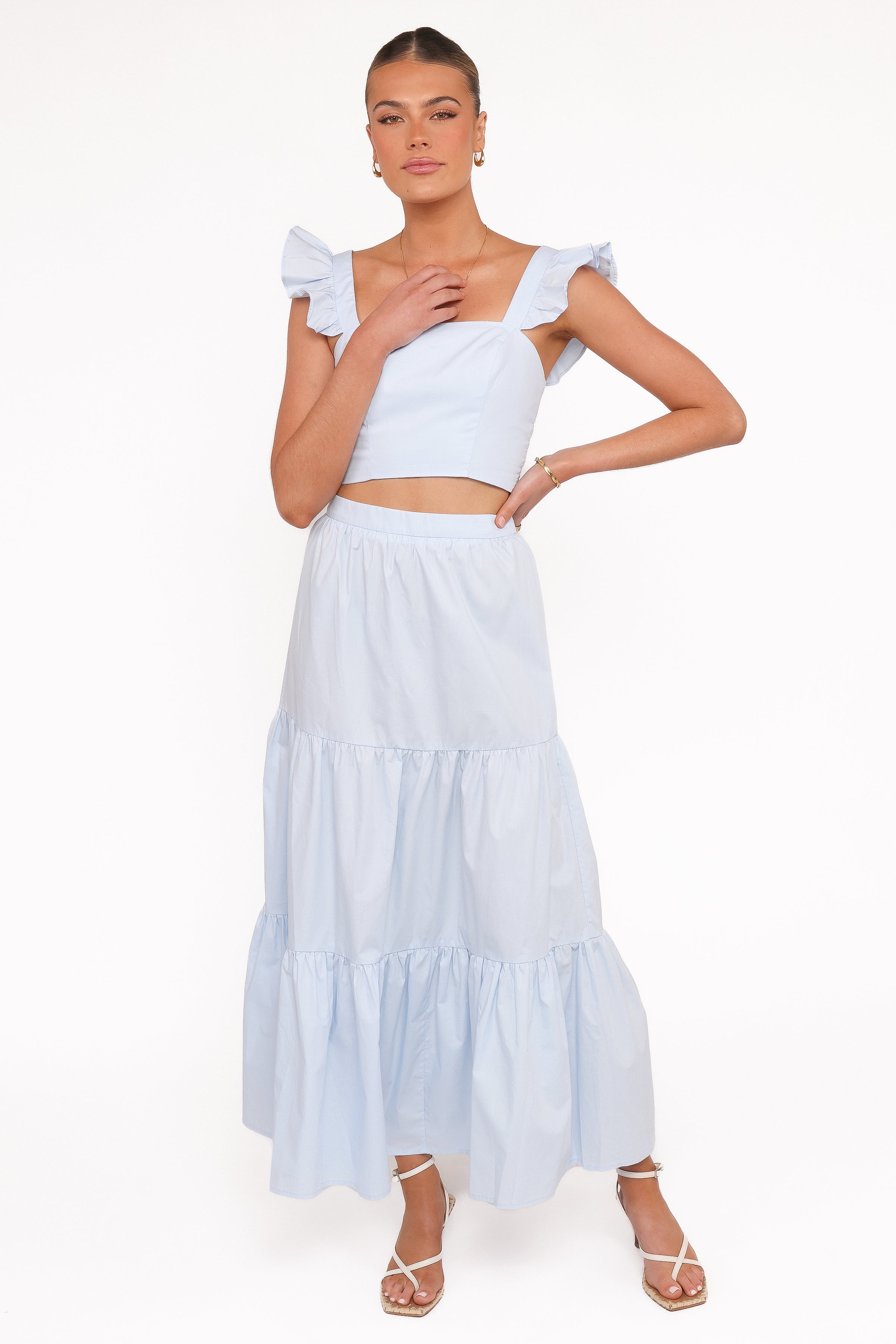 SETS Roxia Skirt Set - Pale Blue