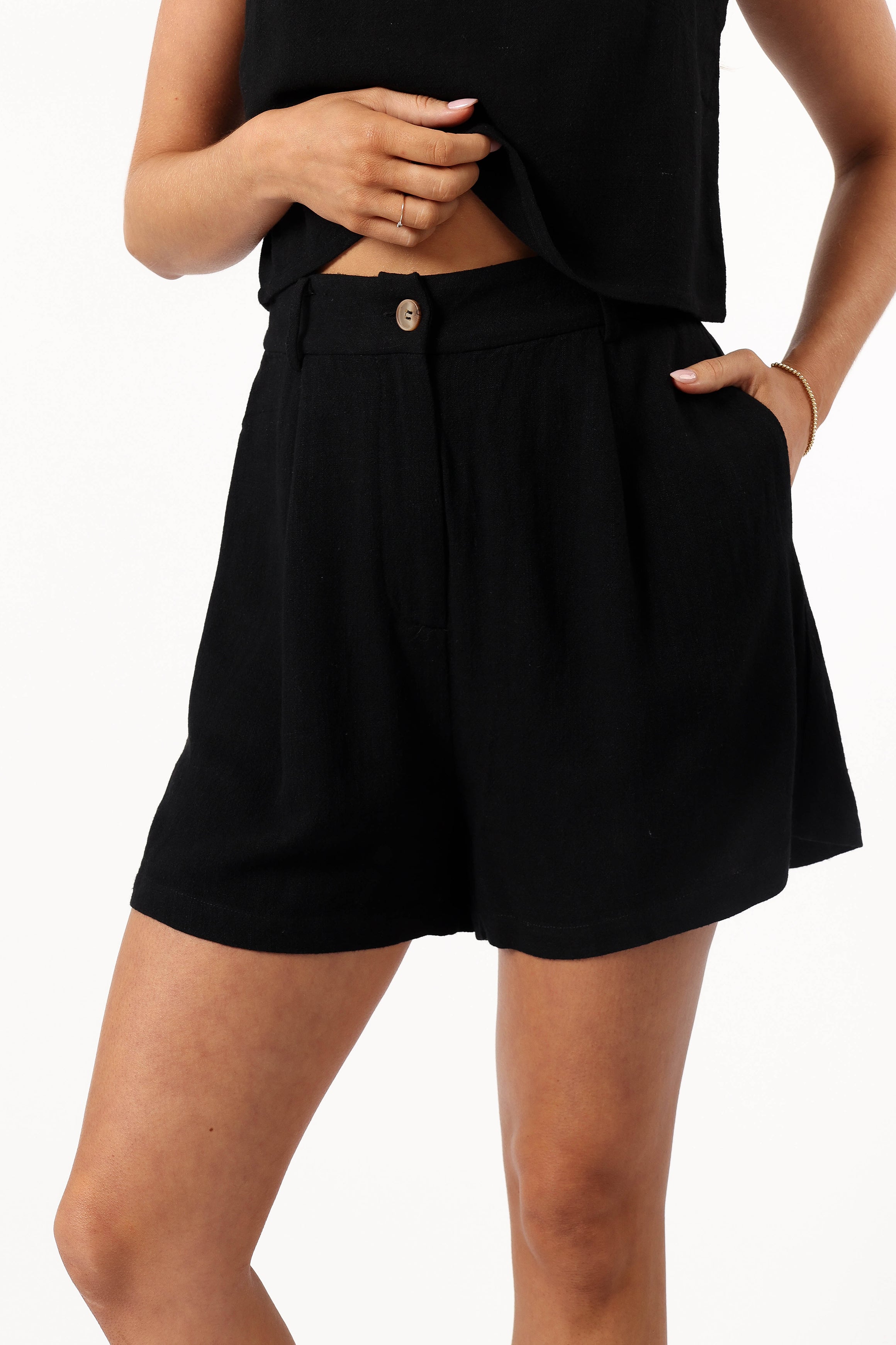 SETS @Ryan Short Set - Black (Hold for Euro Summer)