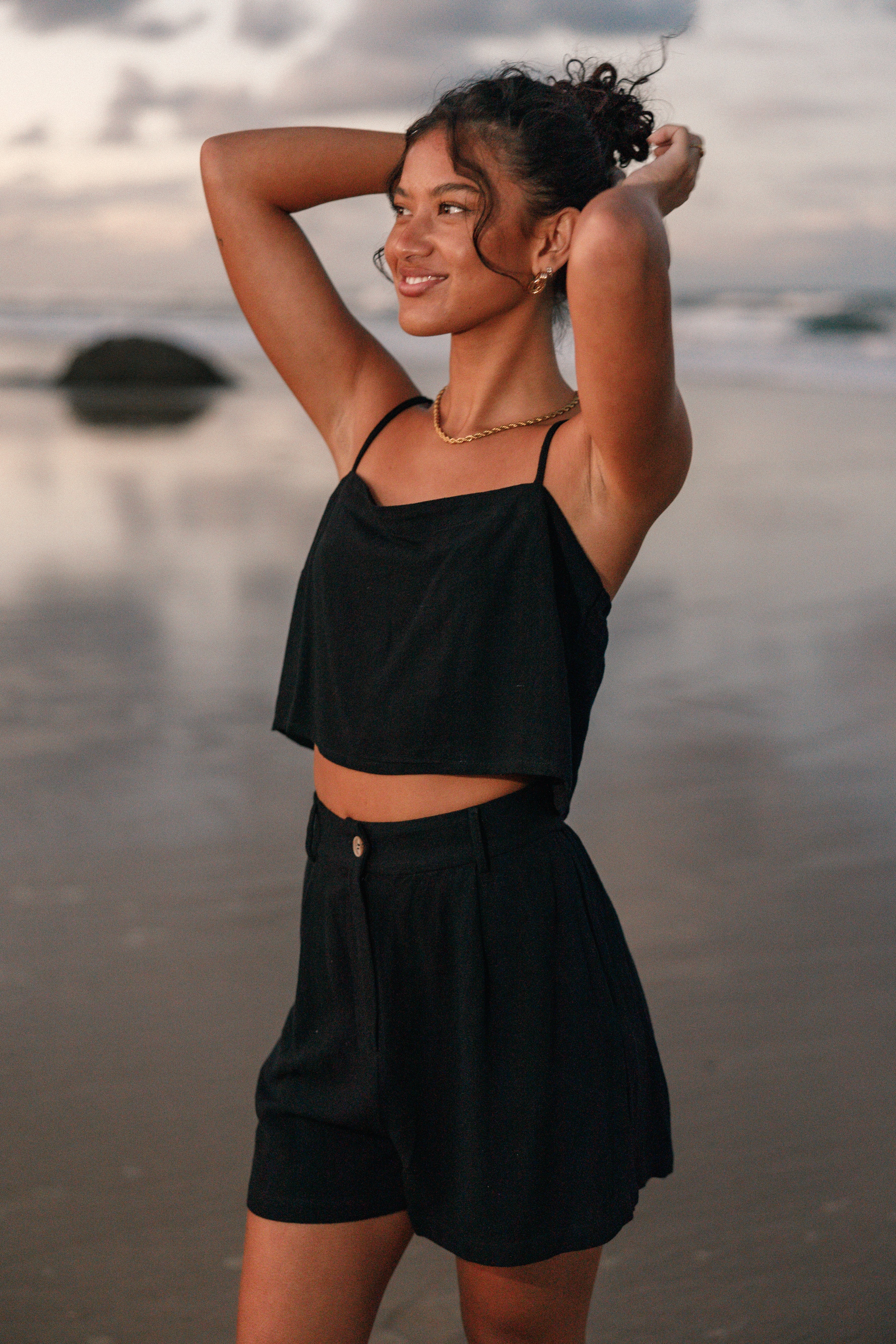 SETS @Ryan Short Set - Black (Hold for Euro Summer)