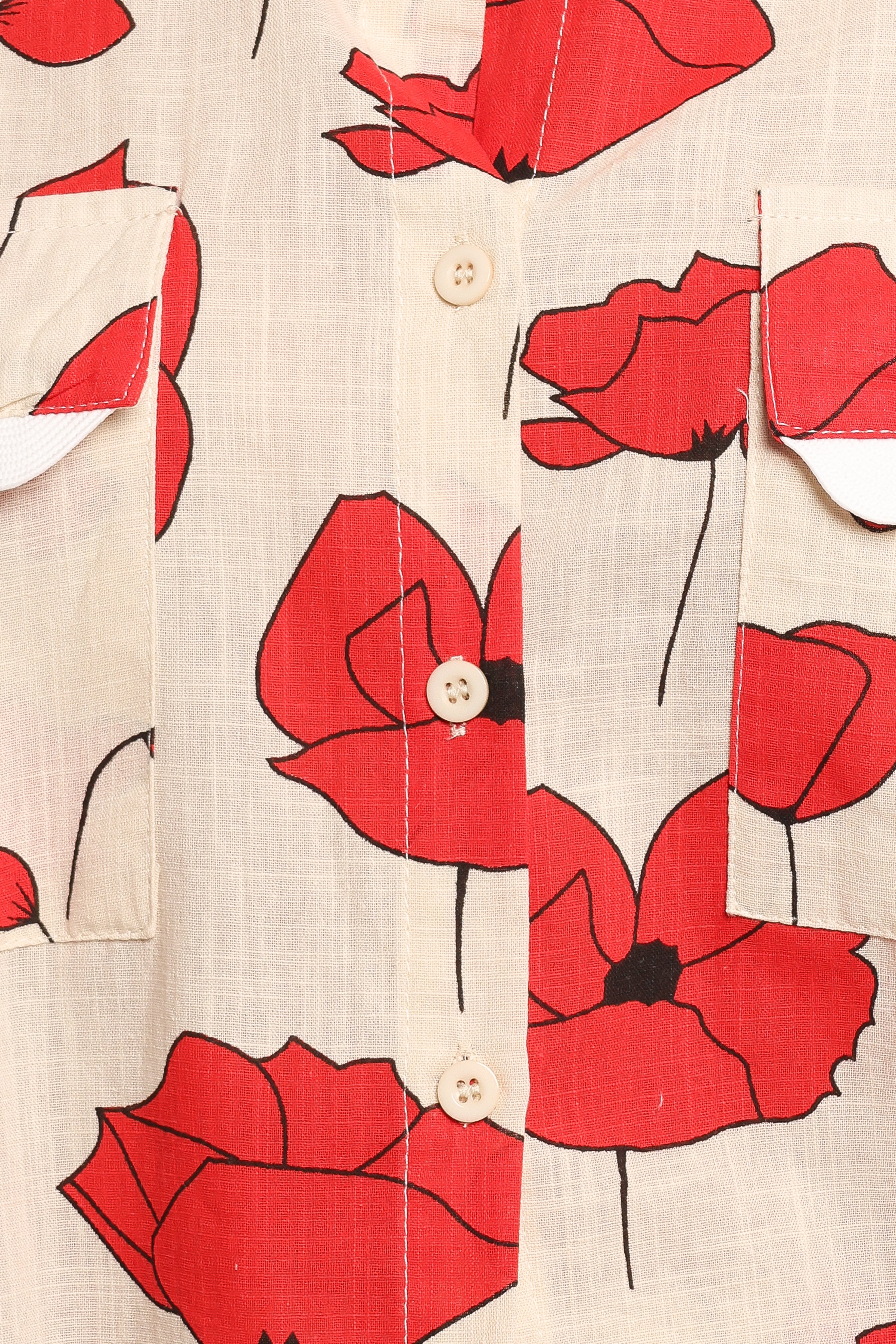 SETS Sallio Short Set - Red Beige Poppy