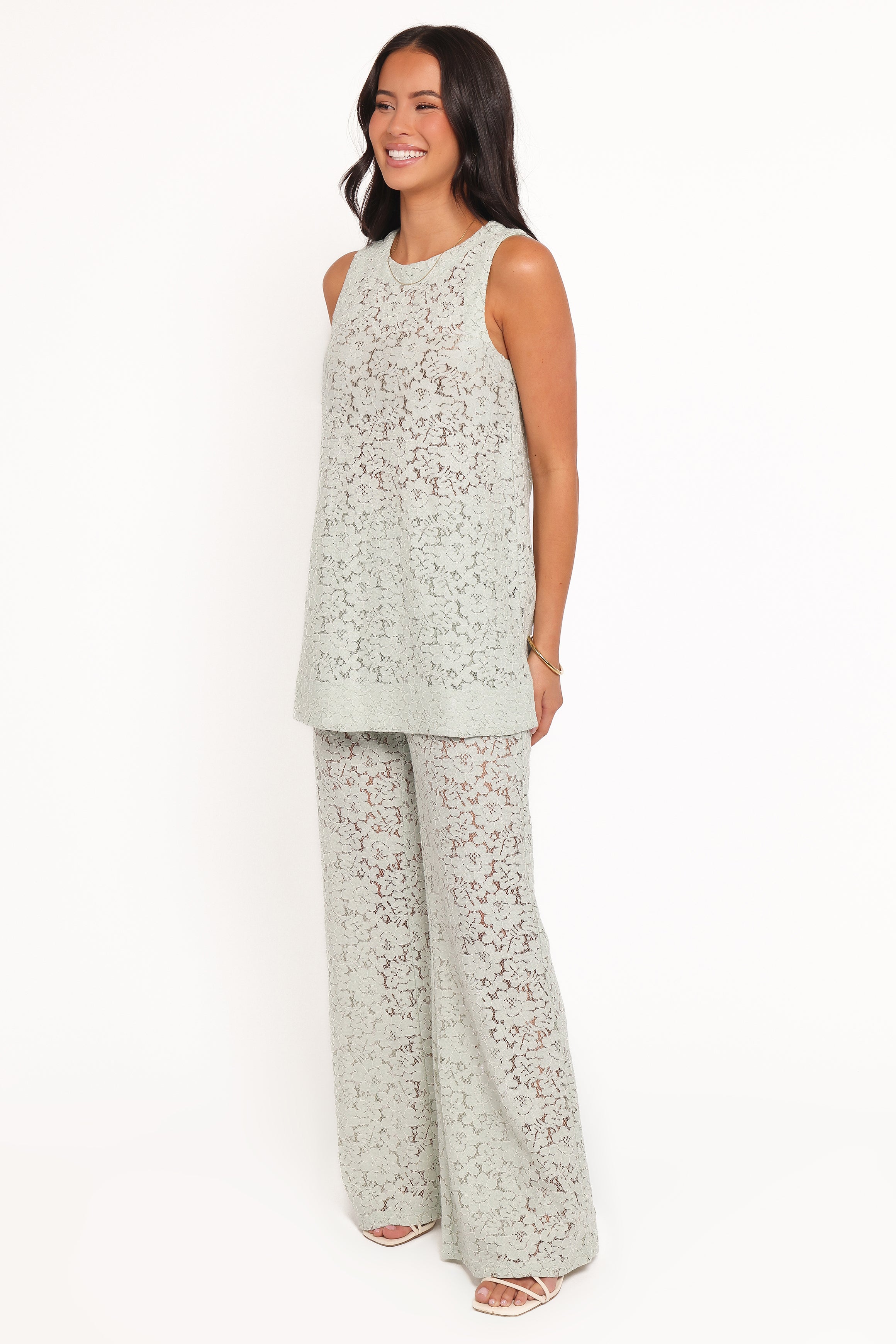 SETS Sammy Embroidered Set - Mint Green