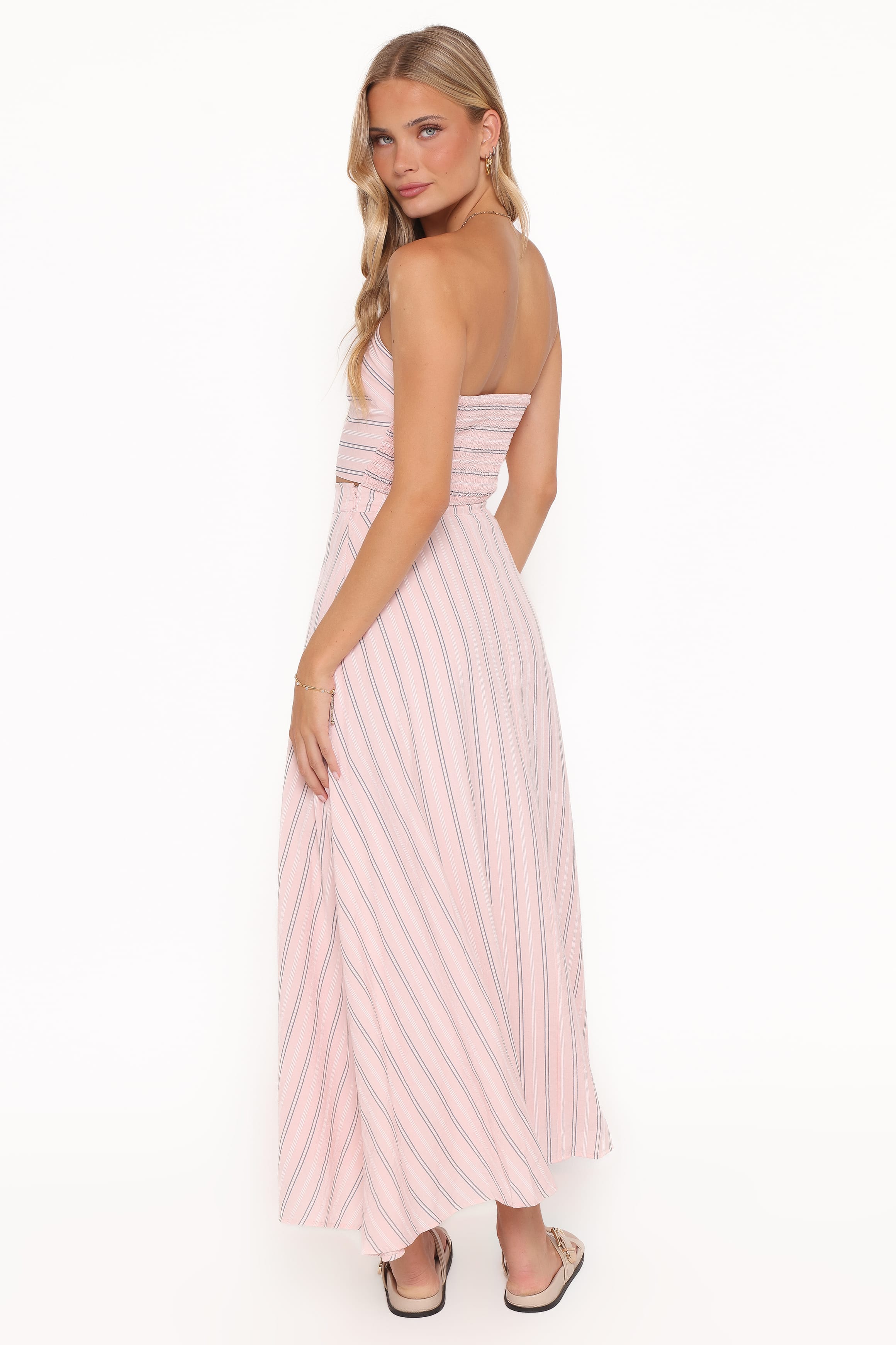 SETS Serafina Two Piece Set - Pink/Blue Stripe