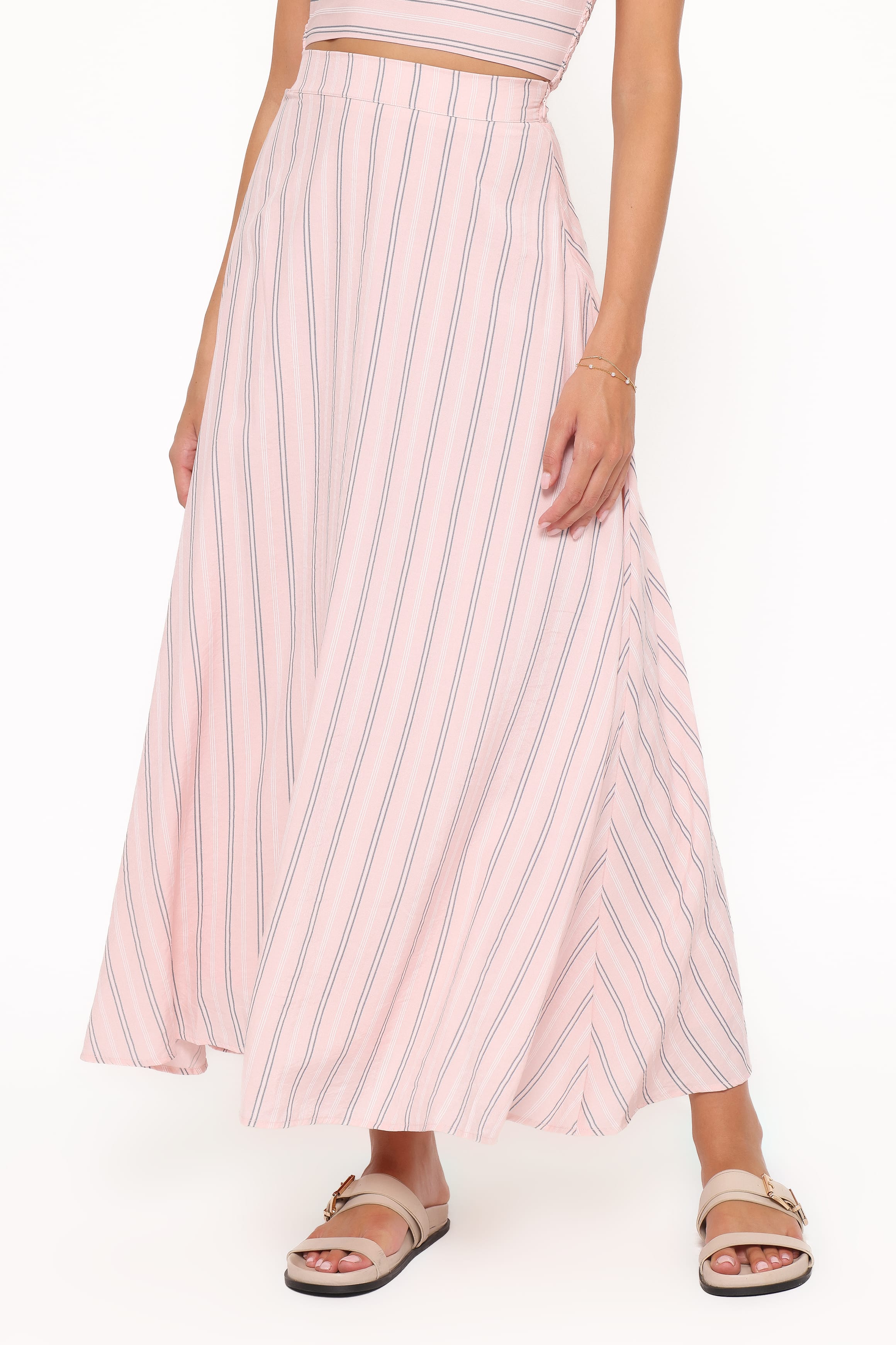SETS Serafina Two Piece Set - Pink/Blue Stripe