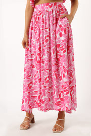 SETS @Shantelle Skirt Set - Pink