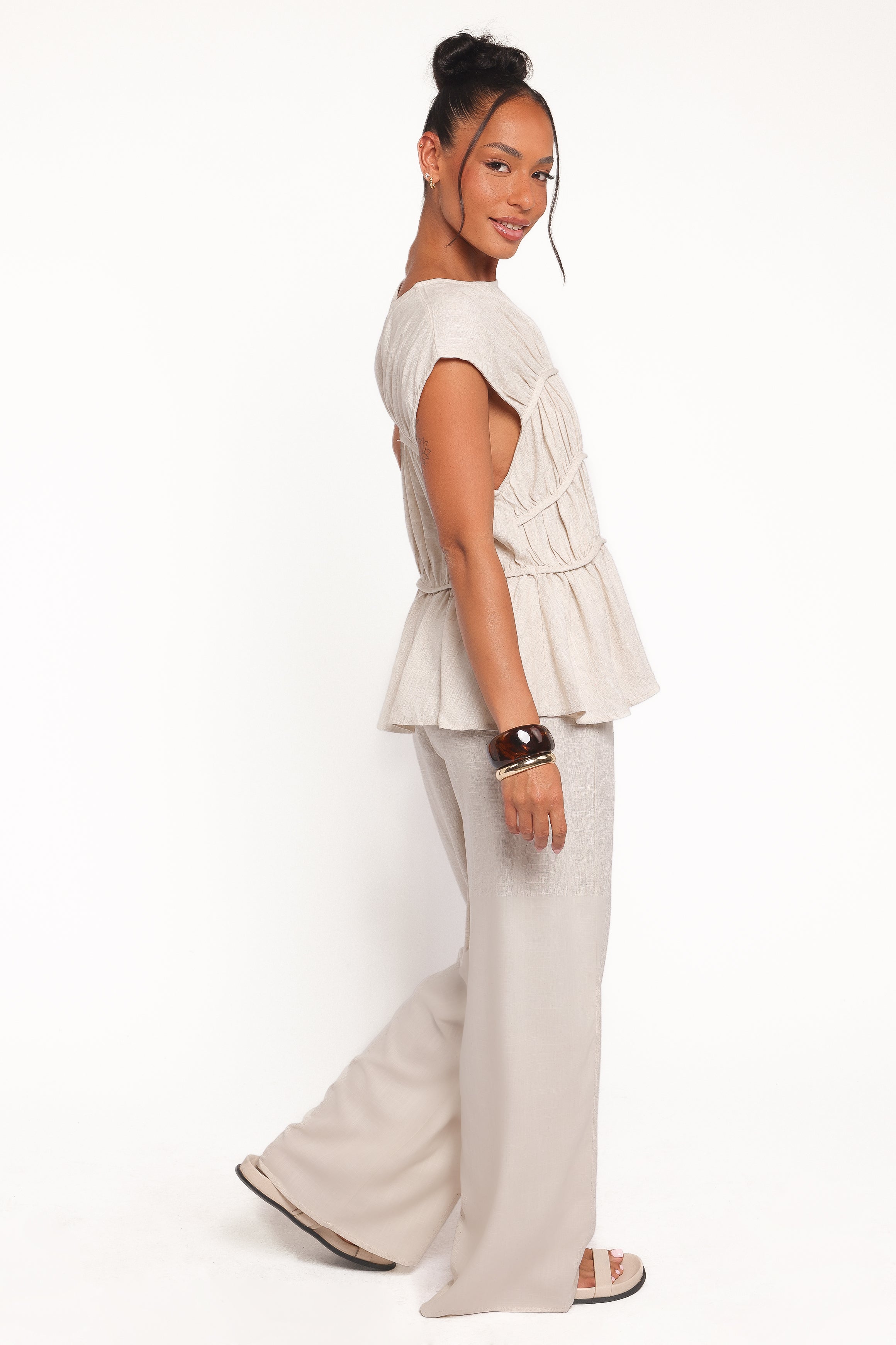 SETS Shyla Pant Set - Oatmeal