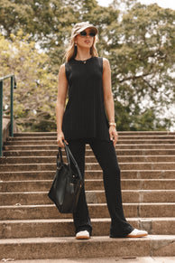 SETS Silvie Knitted Set - Black