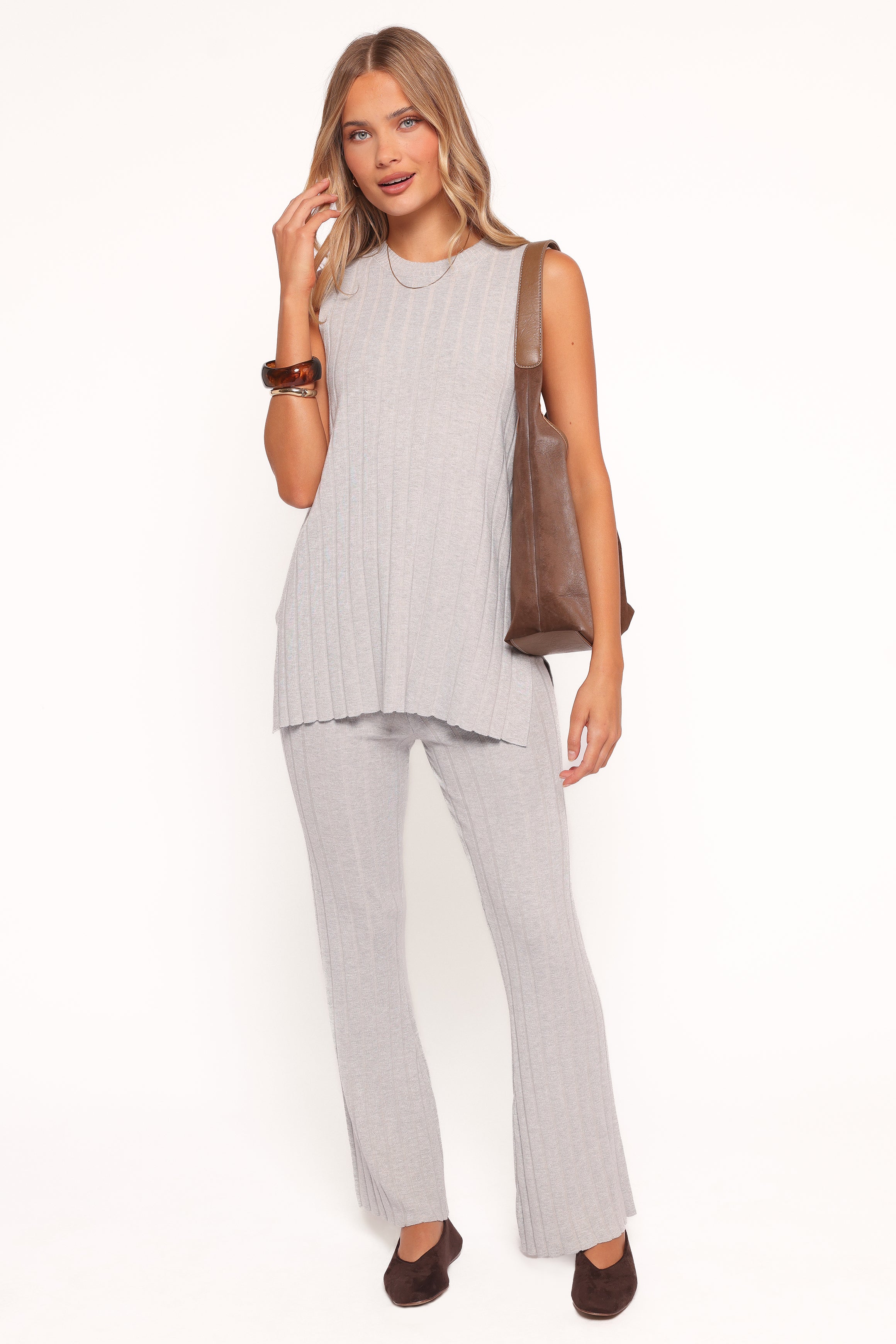 SETS Silvie Knitted Set - Grey