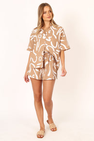 SETS @Soleil Short Set - Tan