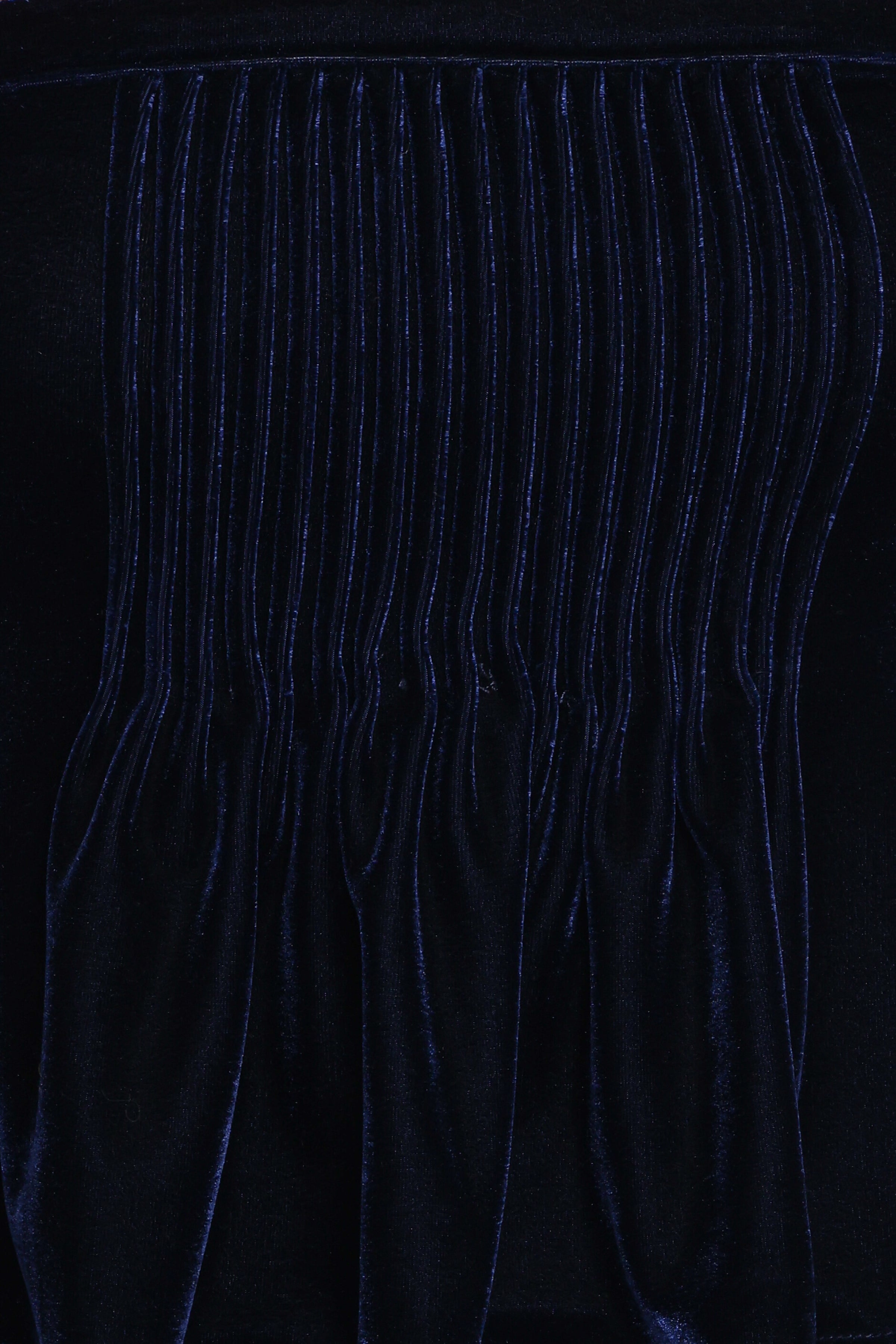 SETS Sutton Strapless Pant Set - Midnight Blue Velvet