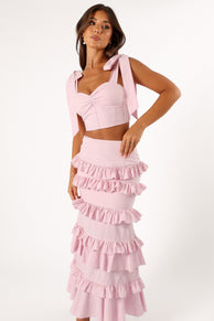 SETS @Tia Two Piece Set - Light Mauve