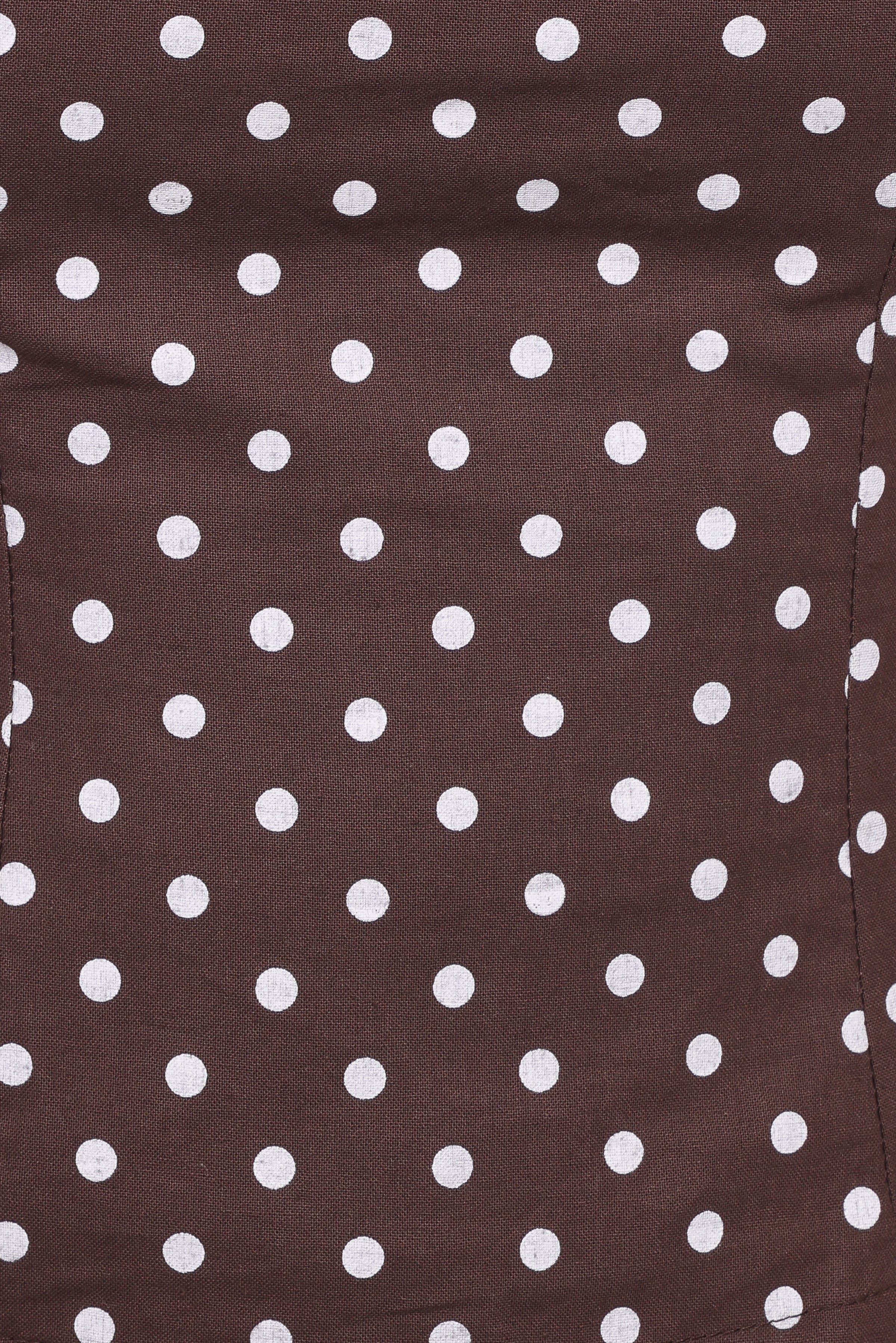 SETS Tiffany Skort Set - Brown Dot