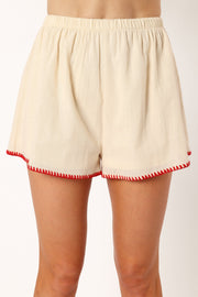 SETS @Tobi Short Set - Beige Red