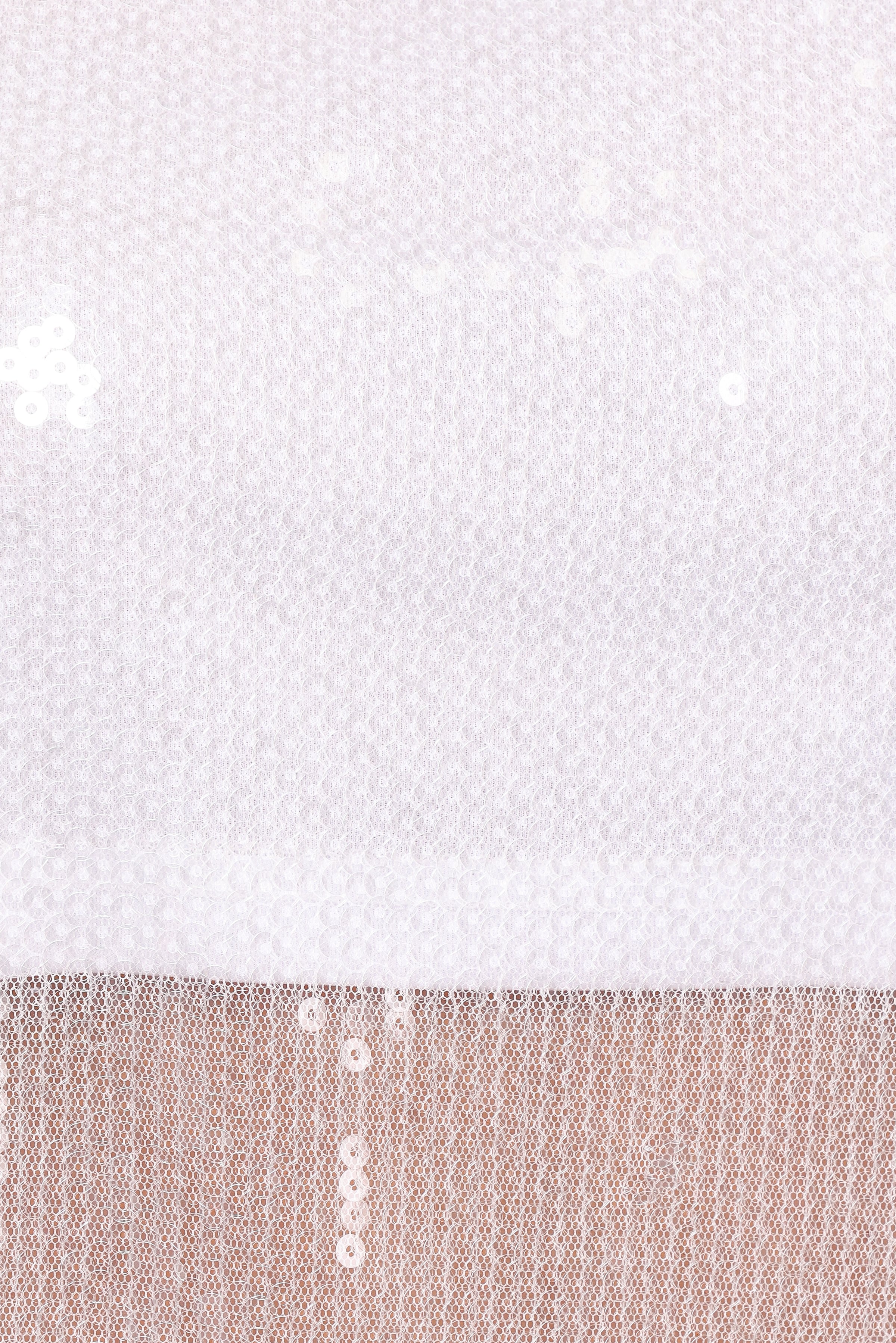 SETS Vienne Sequin Skirt Set - White Sequin