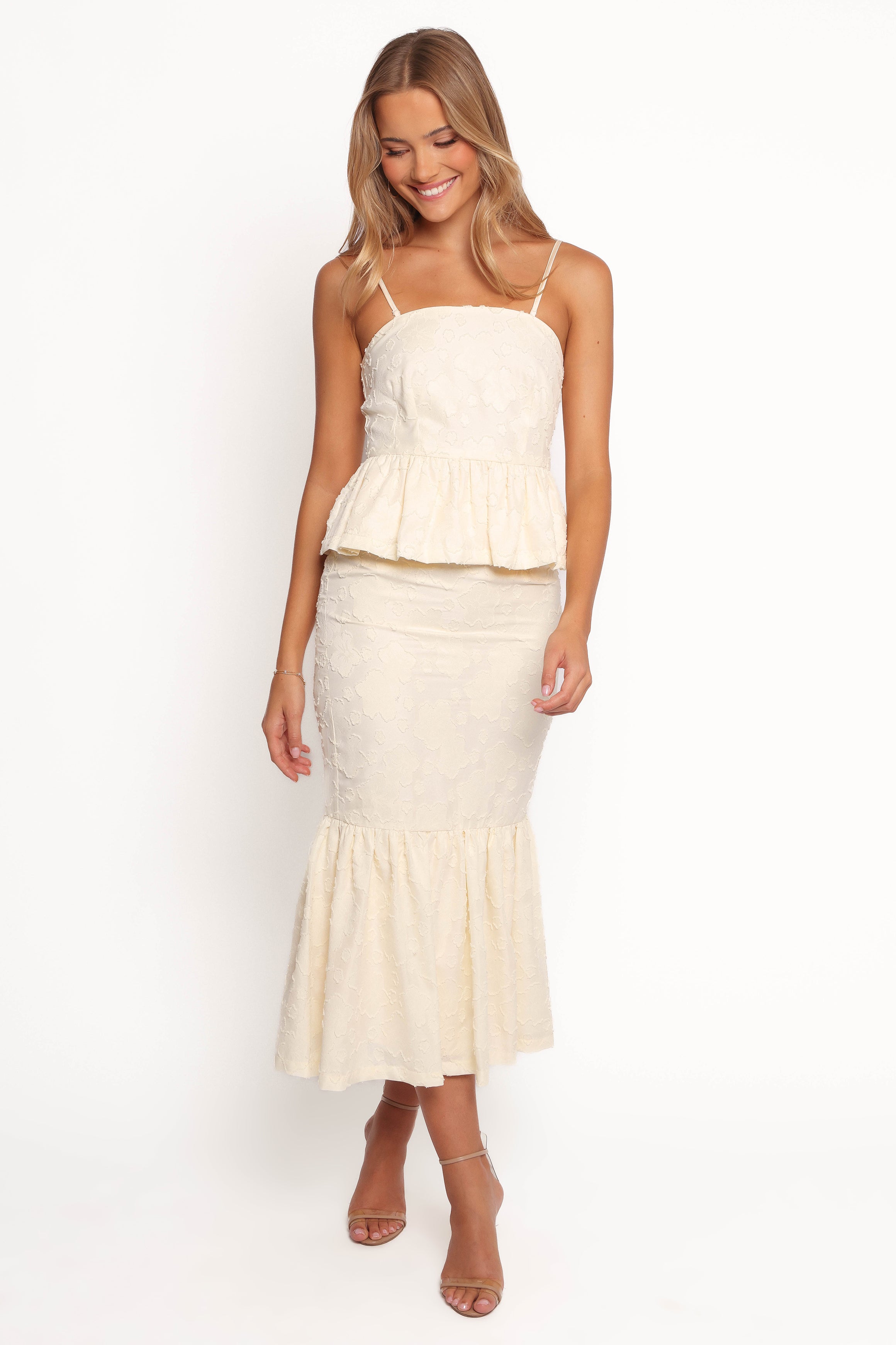 SETS Xami Skirt Set - Pale Yellow