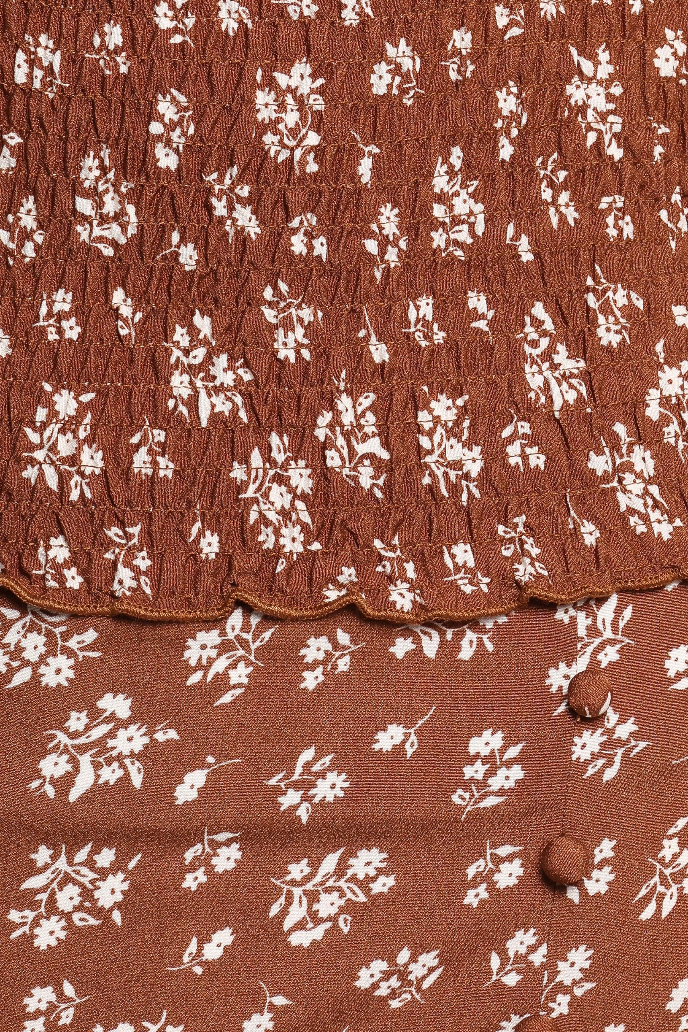 SETS Zola Skirt Set - Brown Ditsy Floral