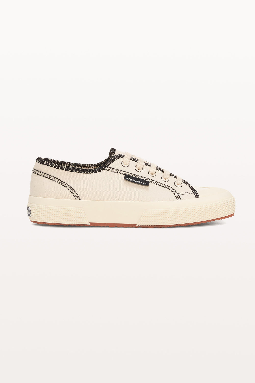 SHOES 2294 Drill Overlock Stitching - Raw Off White