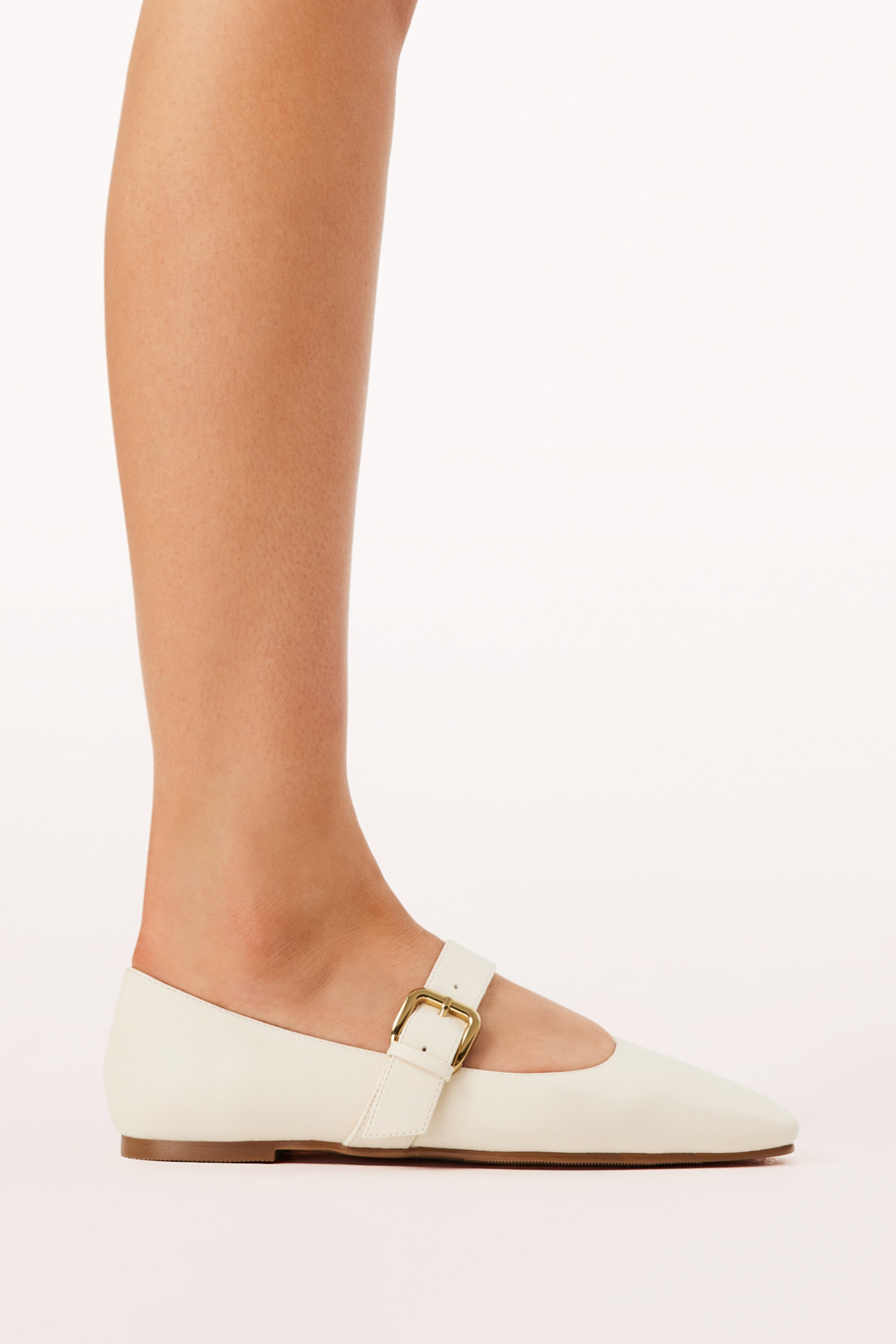 SHOES Fredia Flats - Bone