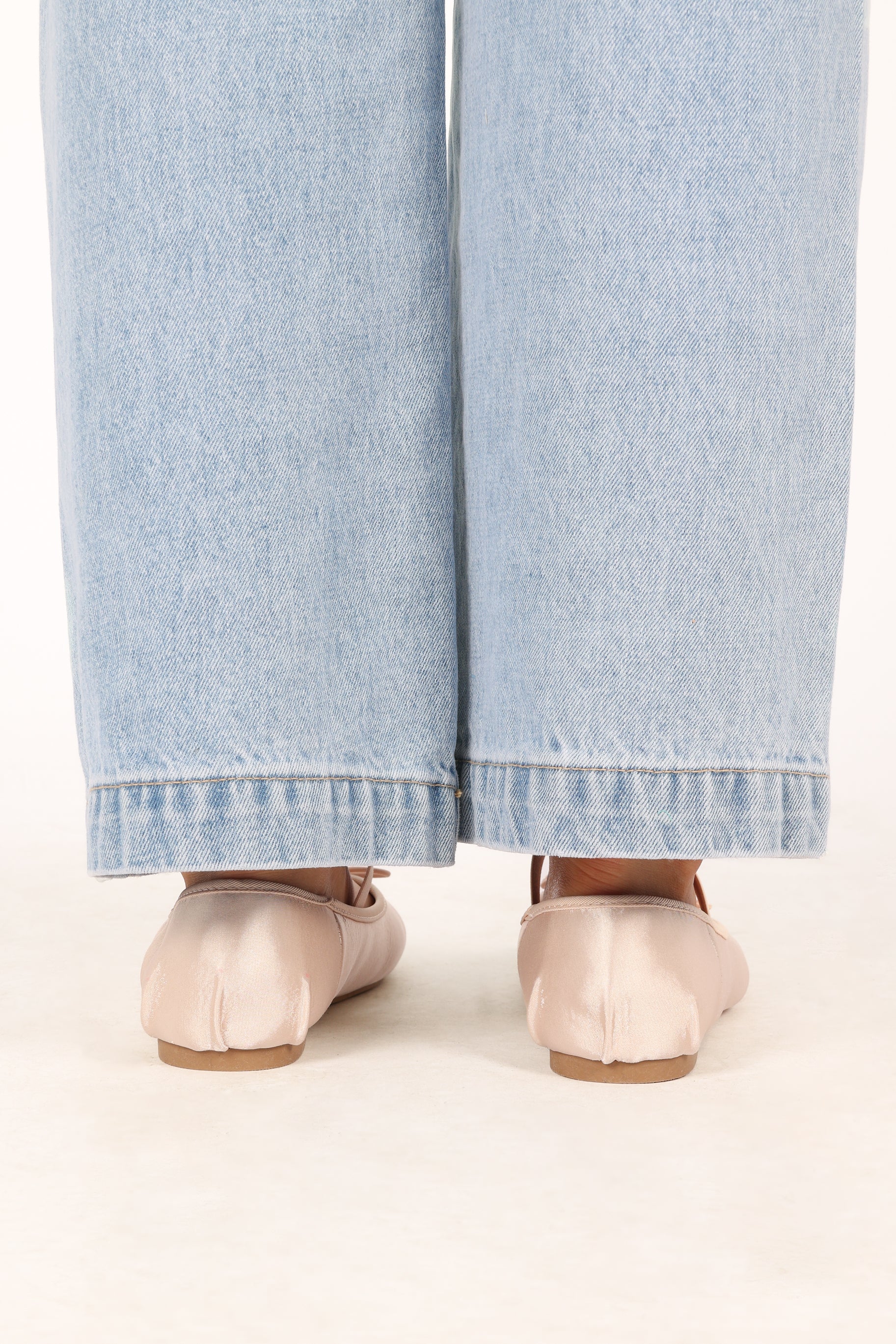 SHOES @Mystic Ballet Flat - Blush Satin