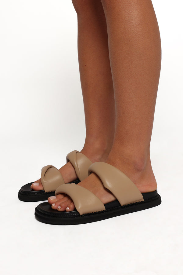 SHOES Paris Slide - Natural Leather