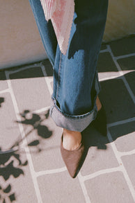 SHOES Wynonna Heels - Dark Cacao Suede