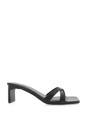 SHOES @Yahara Mid Block Heel - Black