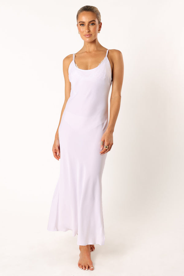 SWIM & INTIMATES @Neroli Maxi Slip - Ivory