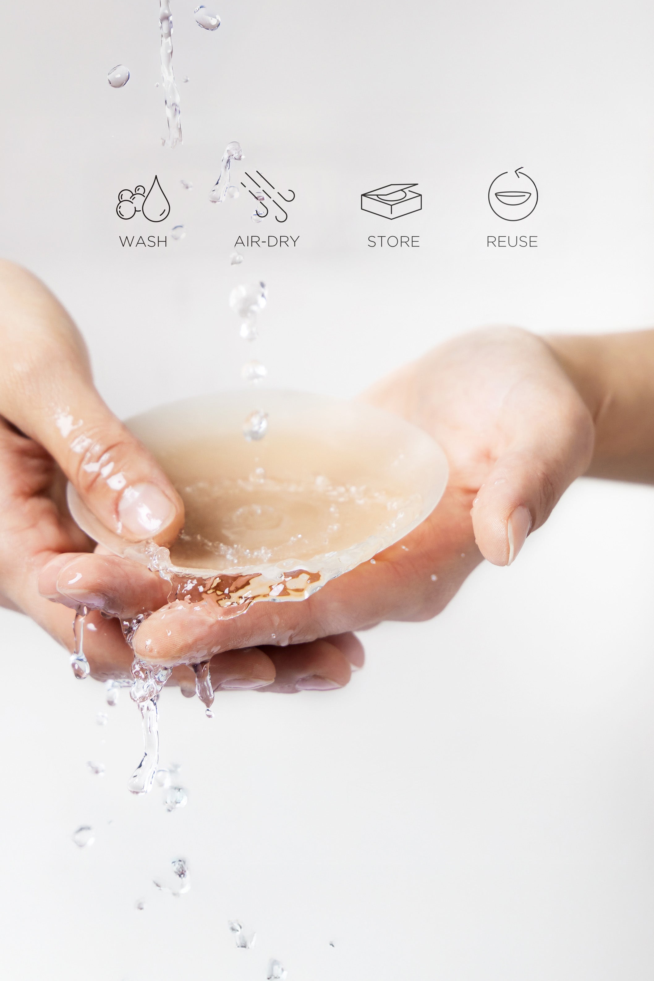 SWIM & INTIMATES Nippies Skin Adhesive Double Sided Covers - Creme 1