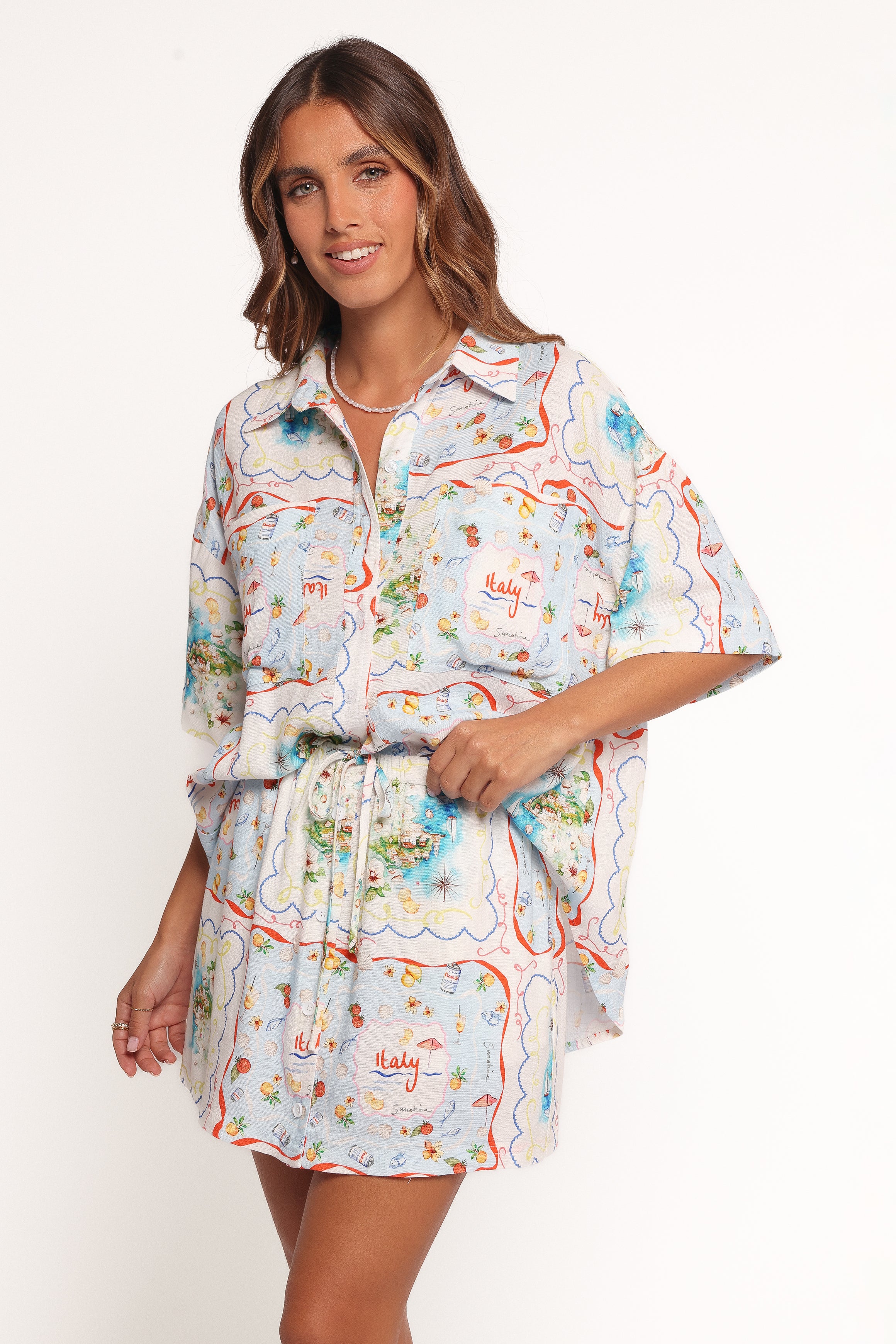 TOPS Abella Short Sleeve Shirt - Lucia