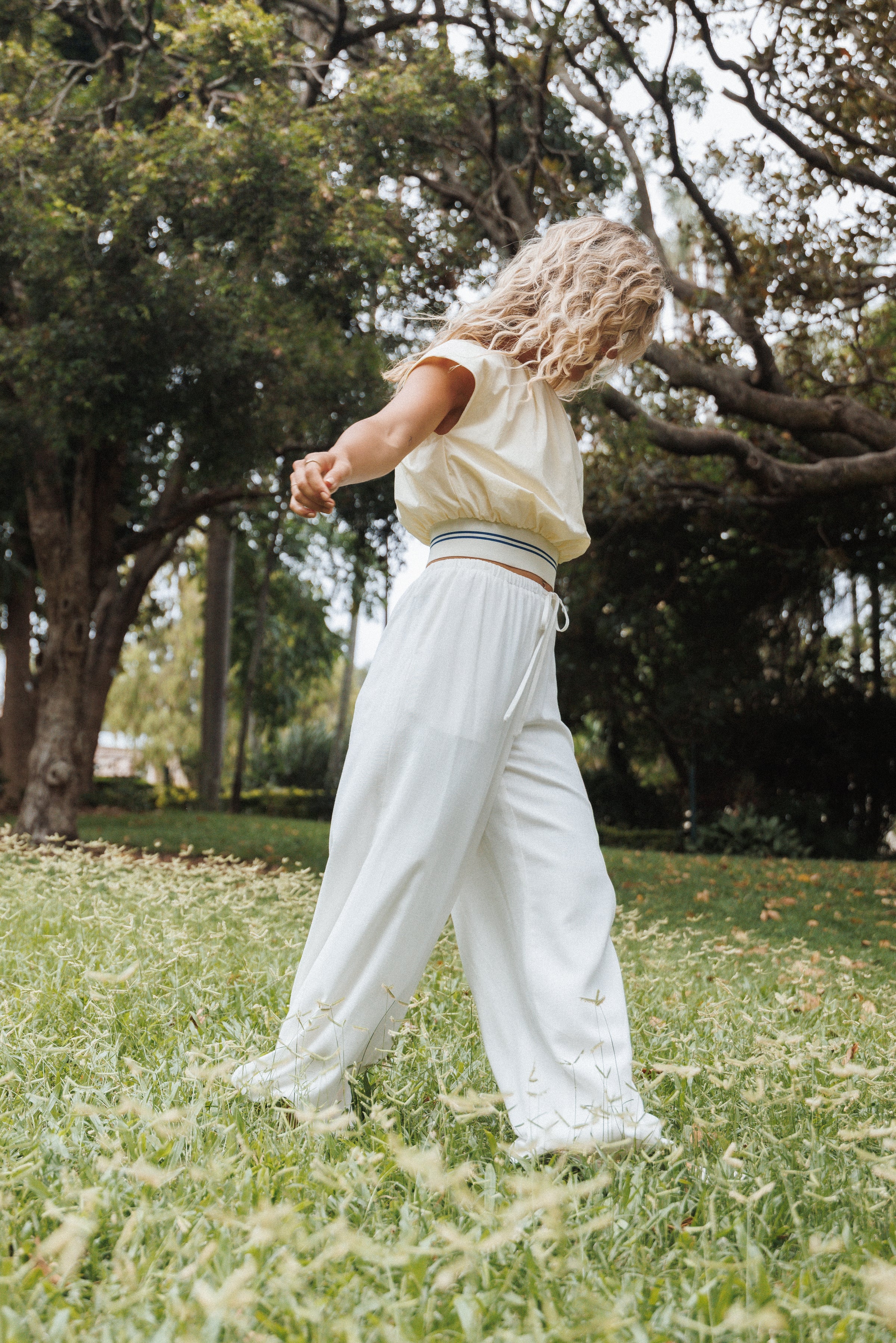 TOPS Adam Top - Pale Yellow