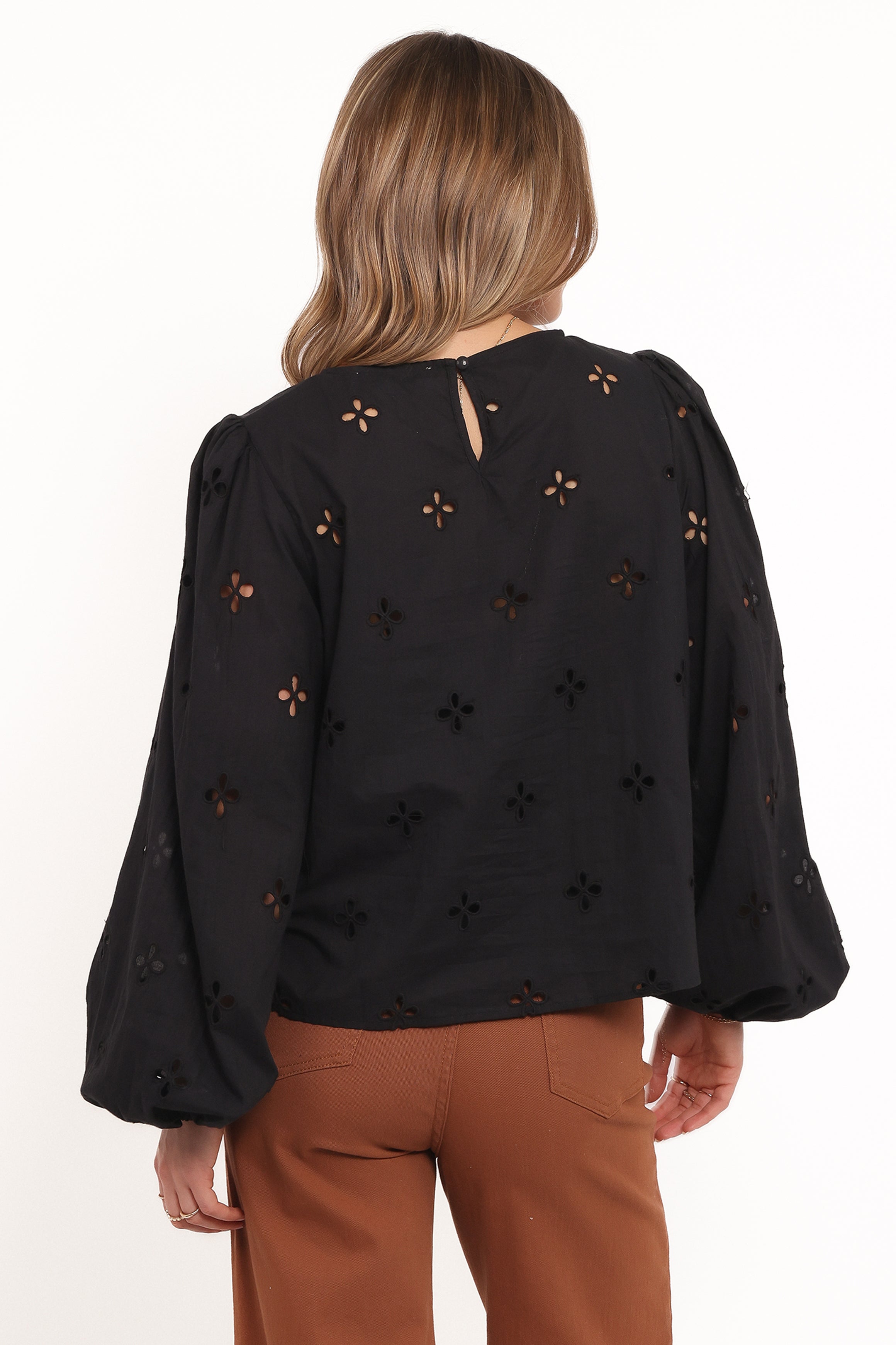 TOPS Aggie Blouse - Black