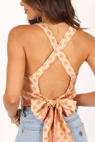 TOPS @Aleisha Top - Golden Papaya