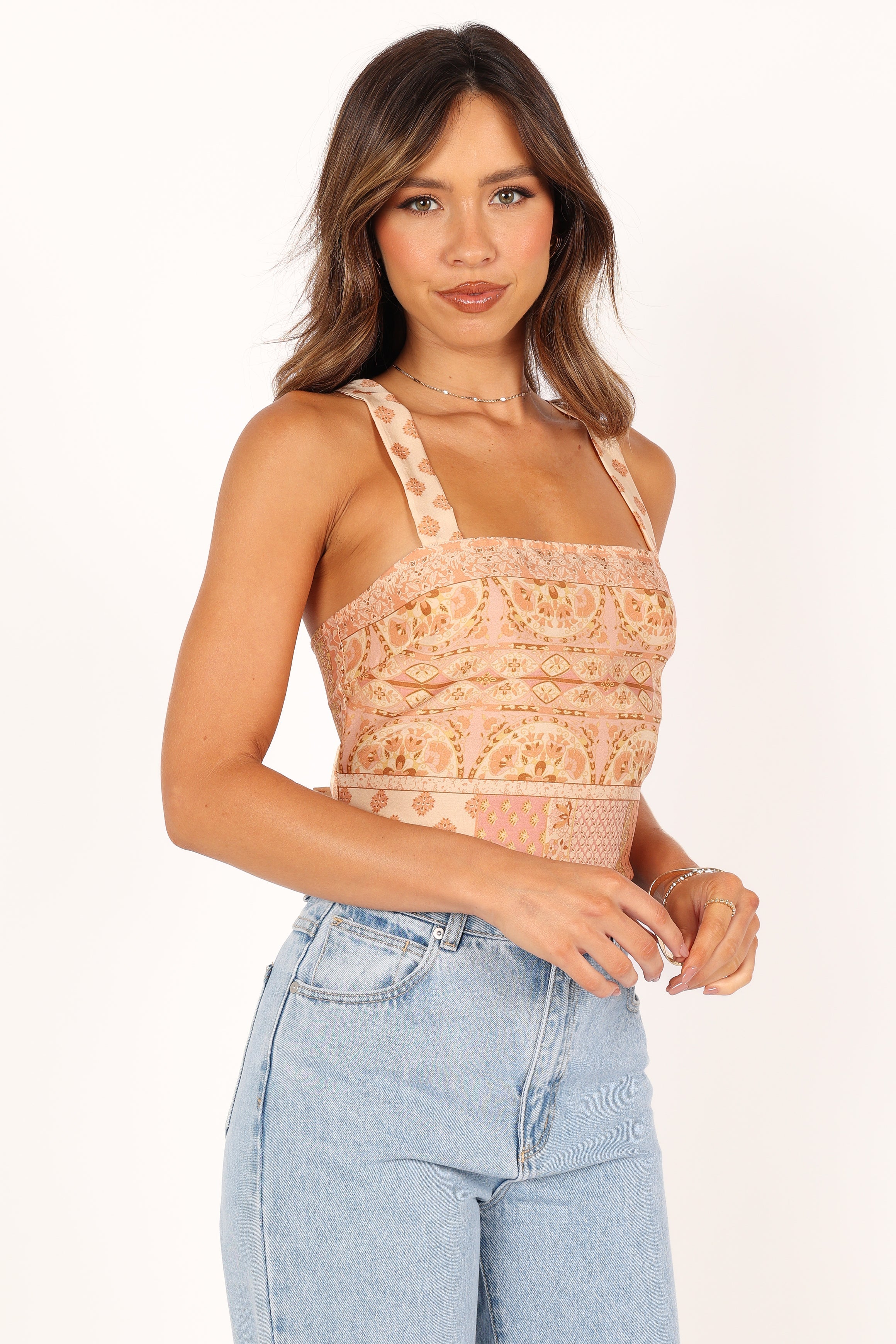 TOPS @Aleisha Top - Golden Papaya