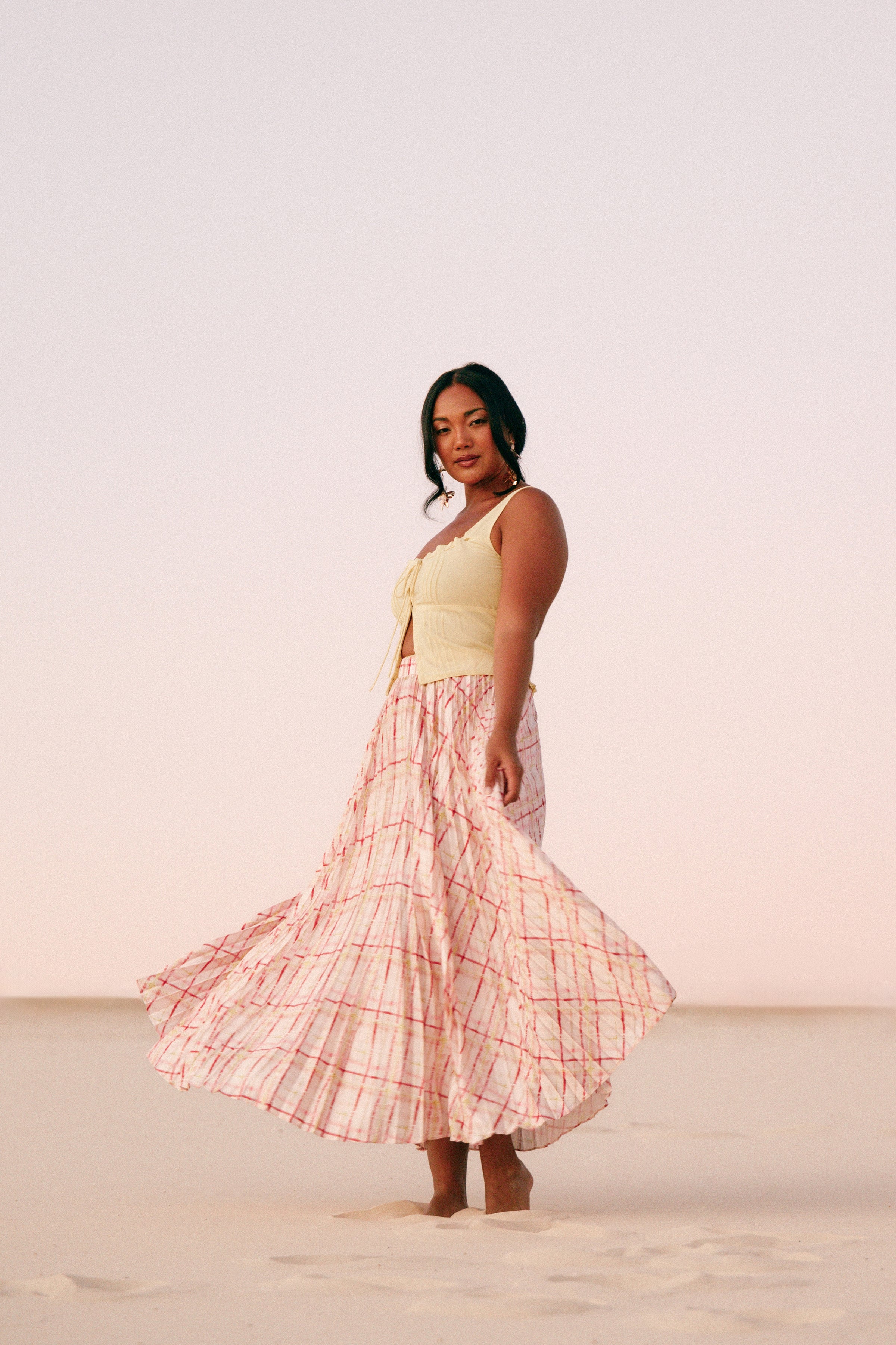 TOPS Alice Corset Top - Honeysuckle Yellow