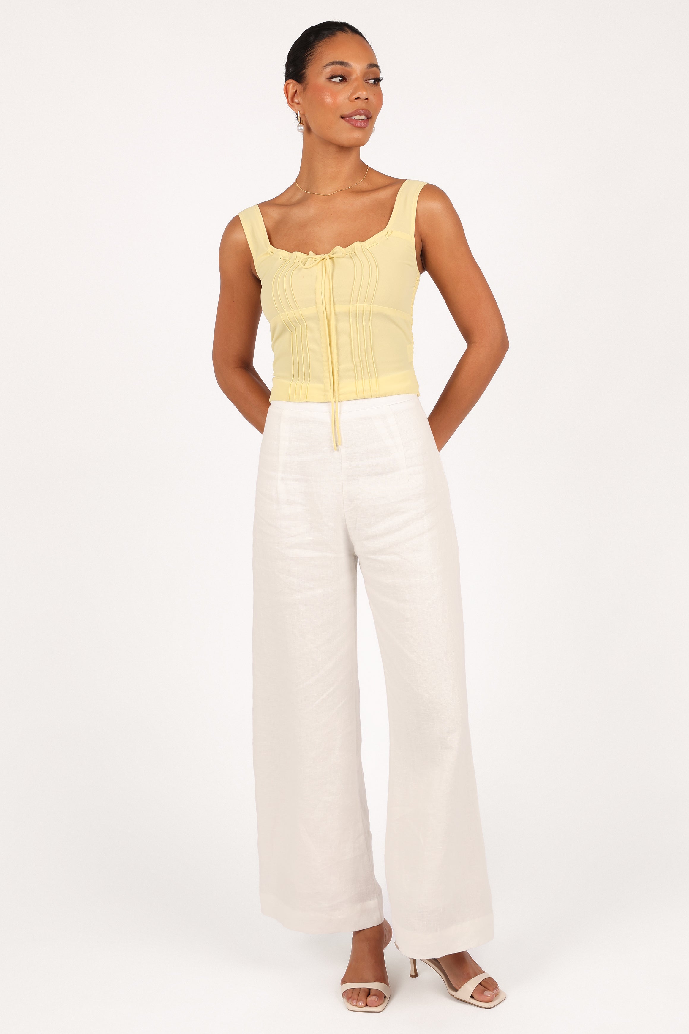 TOPS Alice Corset Top - Honeysuckle Yellow