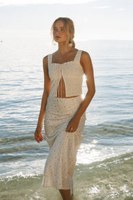 TOPS Alice Corset Top - Tiny Blooms