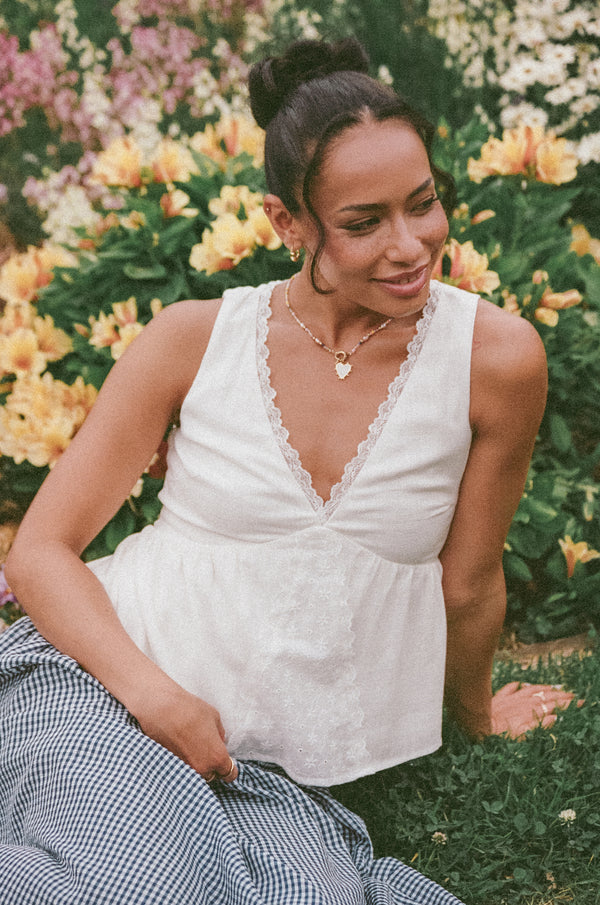 TOPS Aminta Top - White