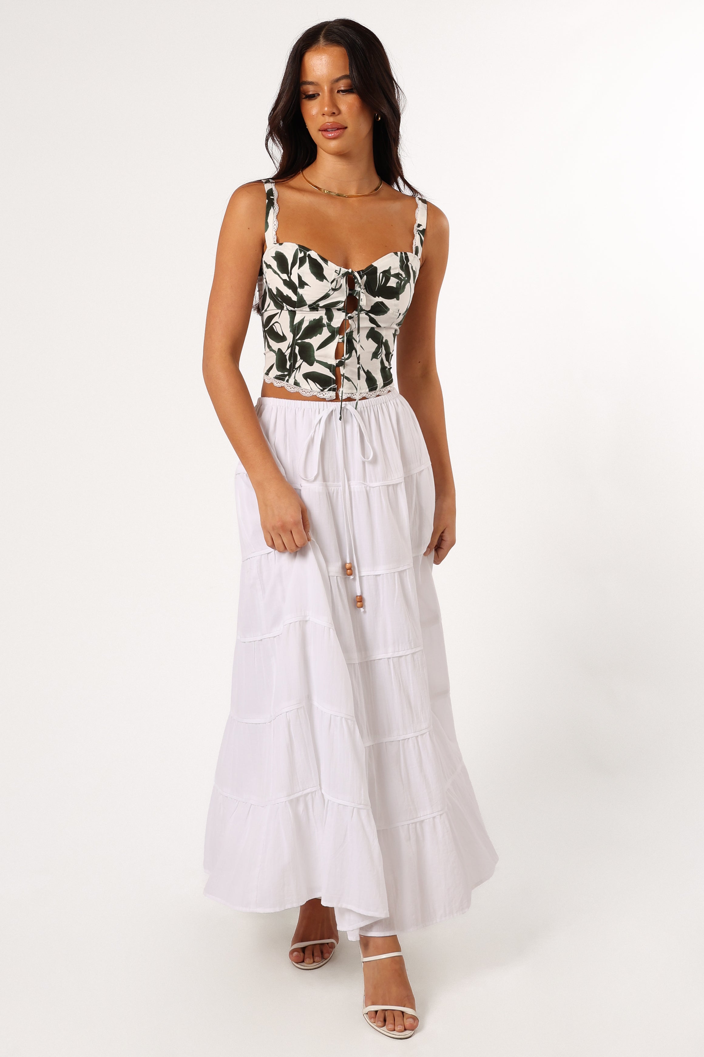 TOPS @Anaisa Top - Green Palm