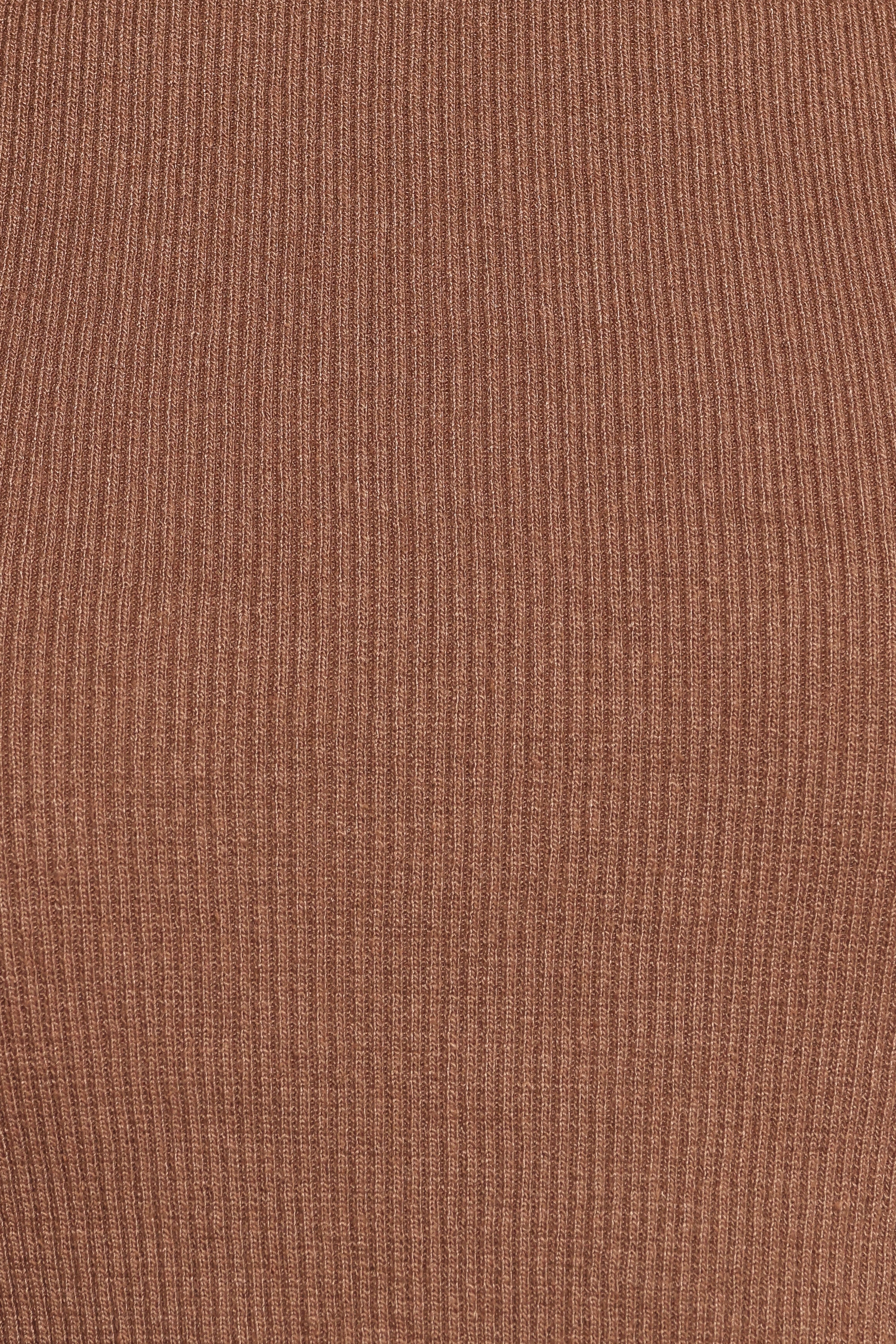 TOPS Ari Ribbed Tank - Mocha