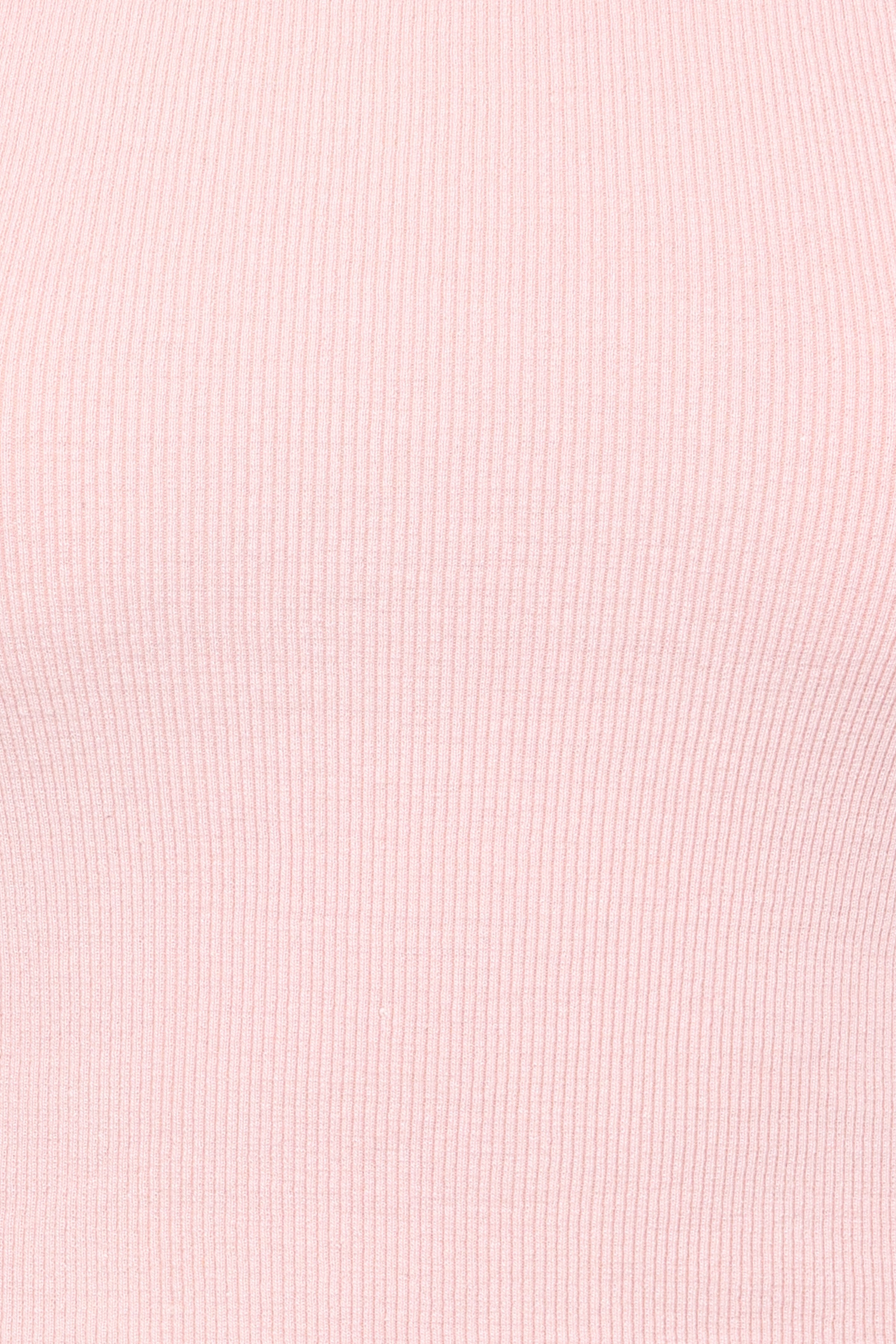 TOPS Ari Ribbed Tank Top - Petal Pink