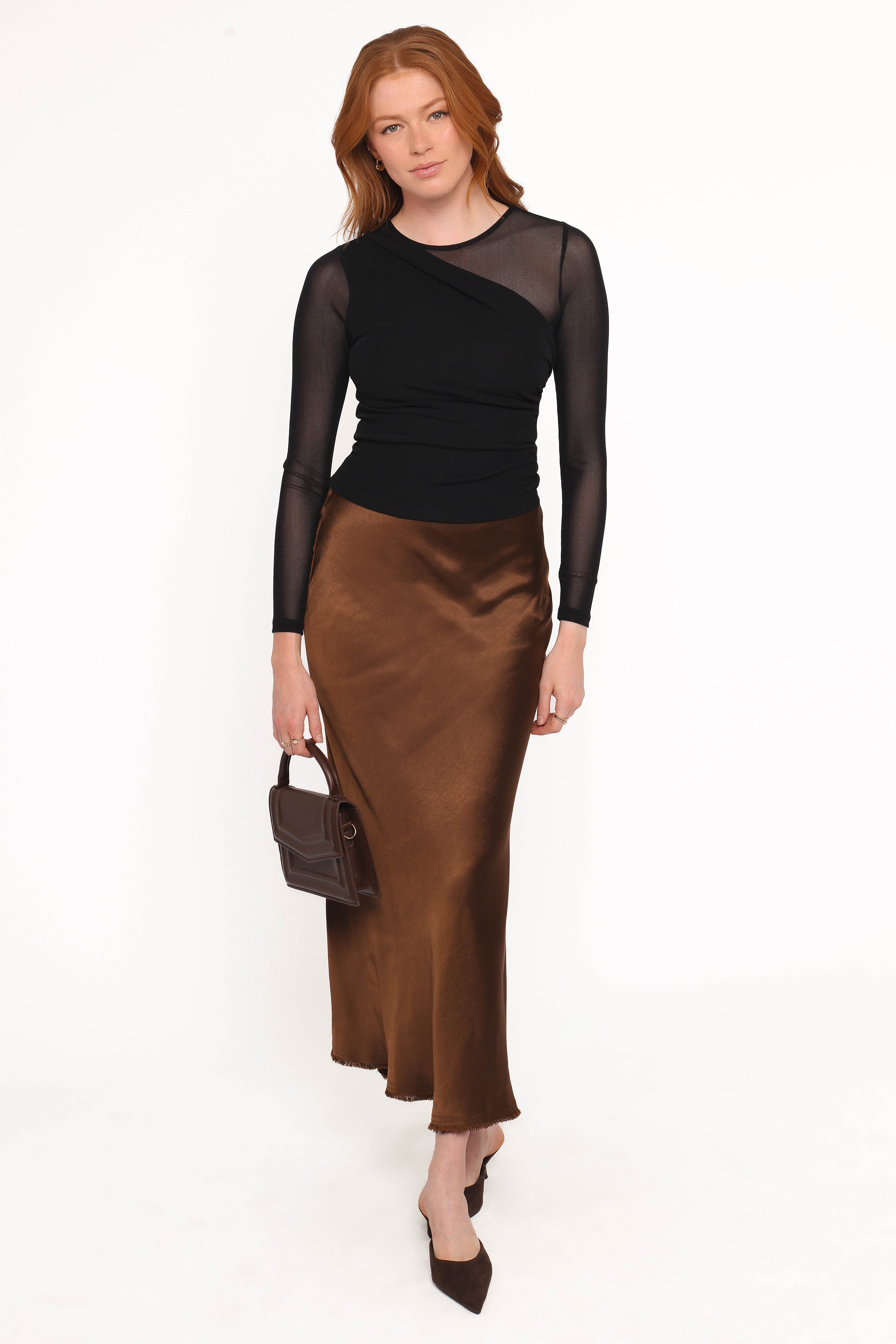 TOPS Banks Top - Black