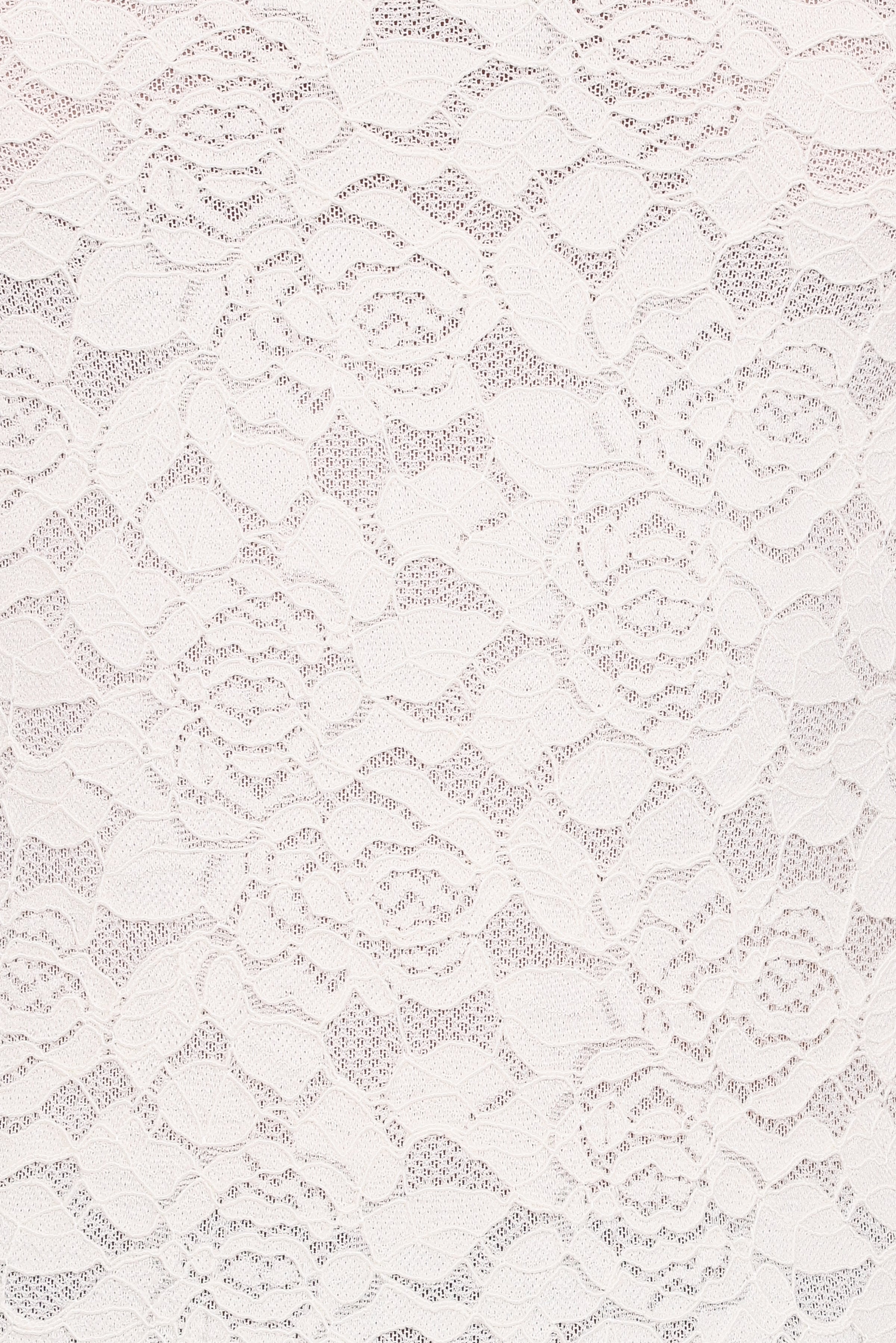 TOPS Beatriz Lace High Neck Top - Ivory