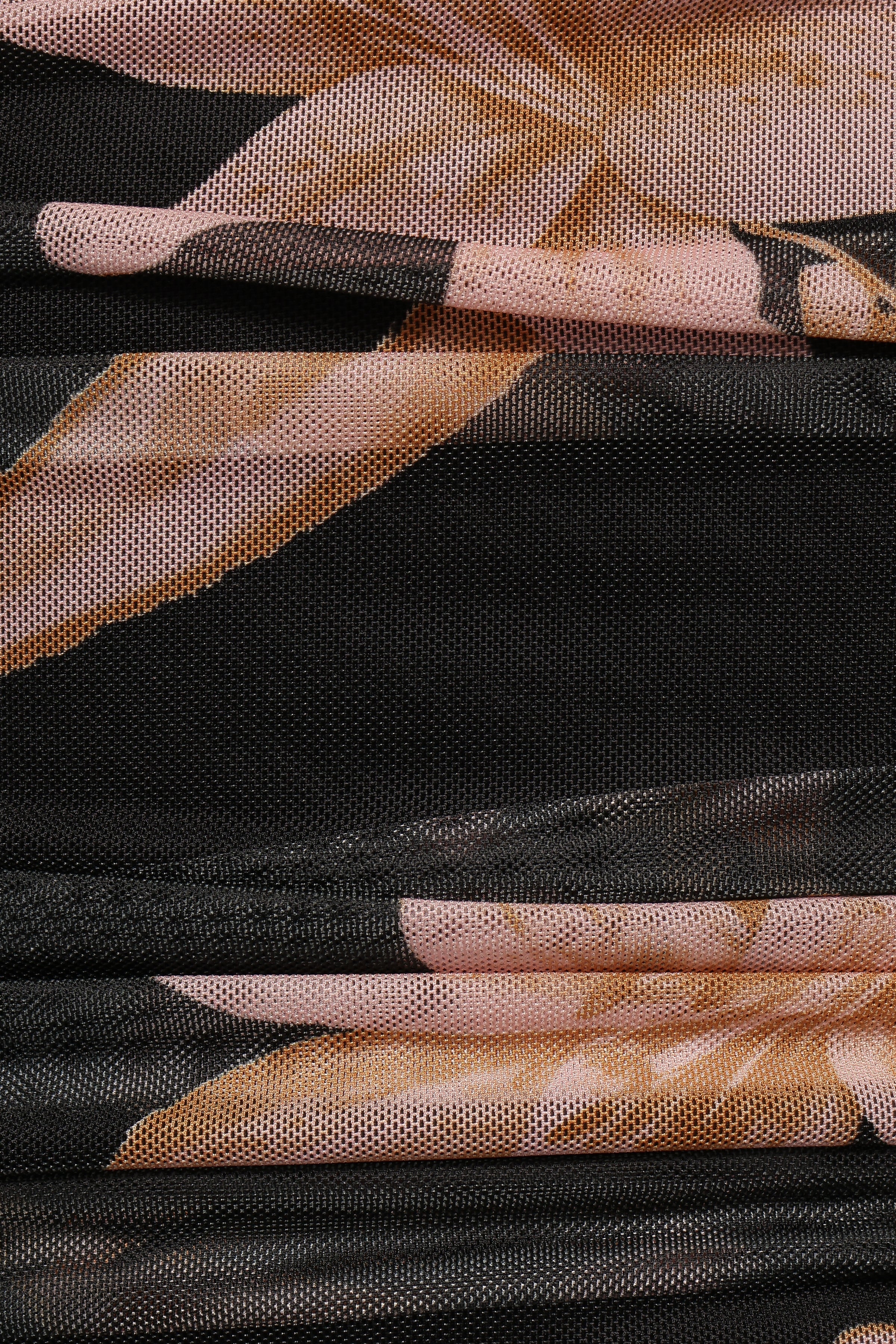 TOPS Bloise Long Sleeve Top - Black Floral