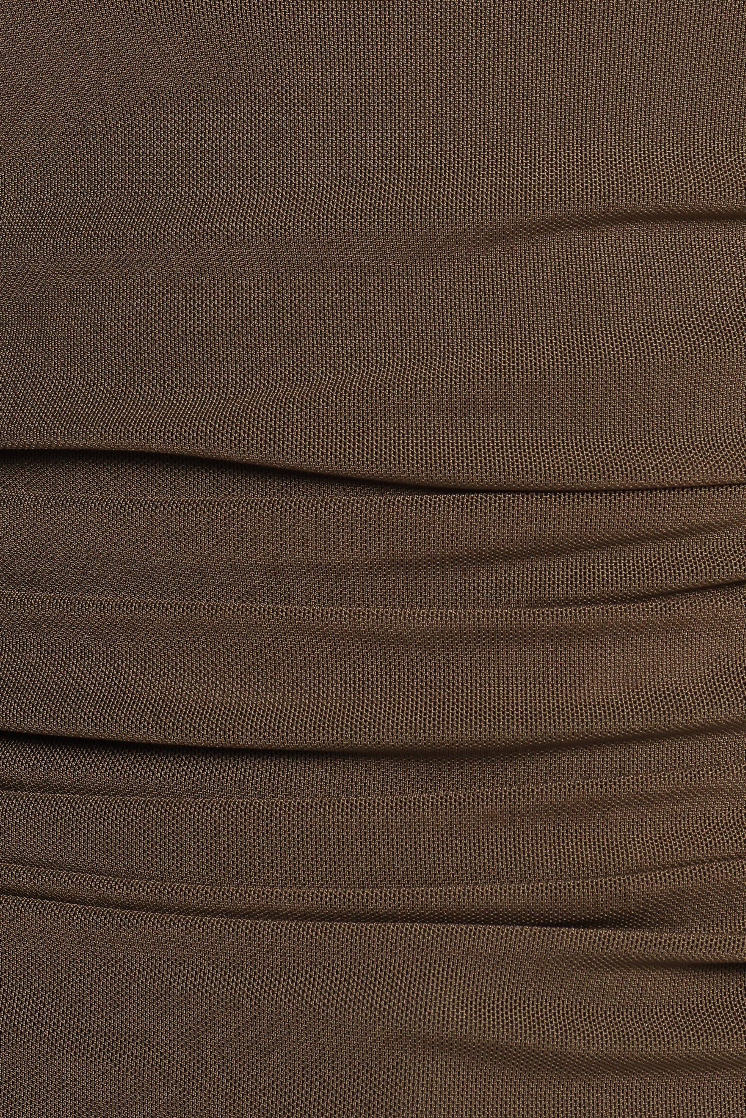 TOPS Boston Halter Top - Khaki